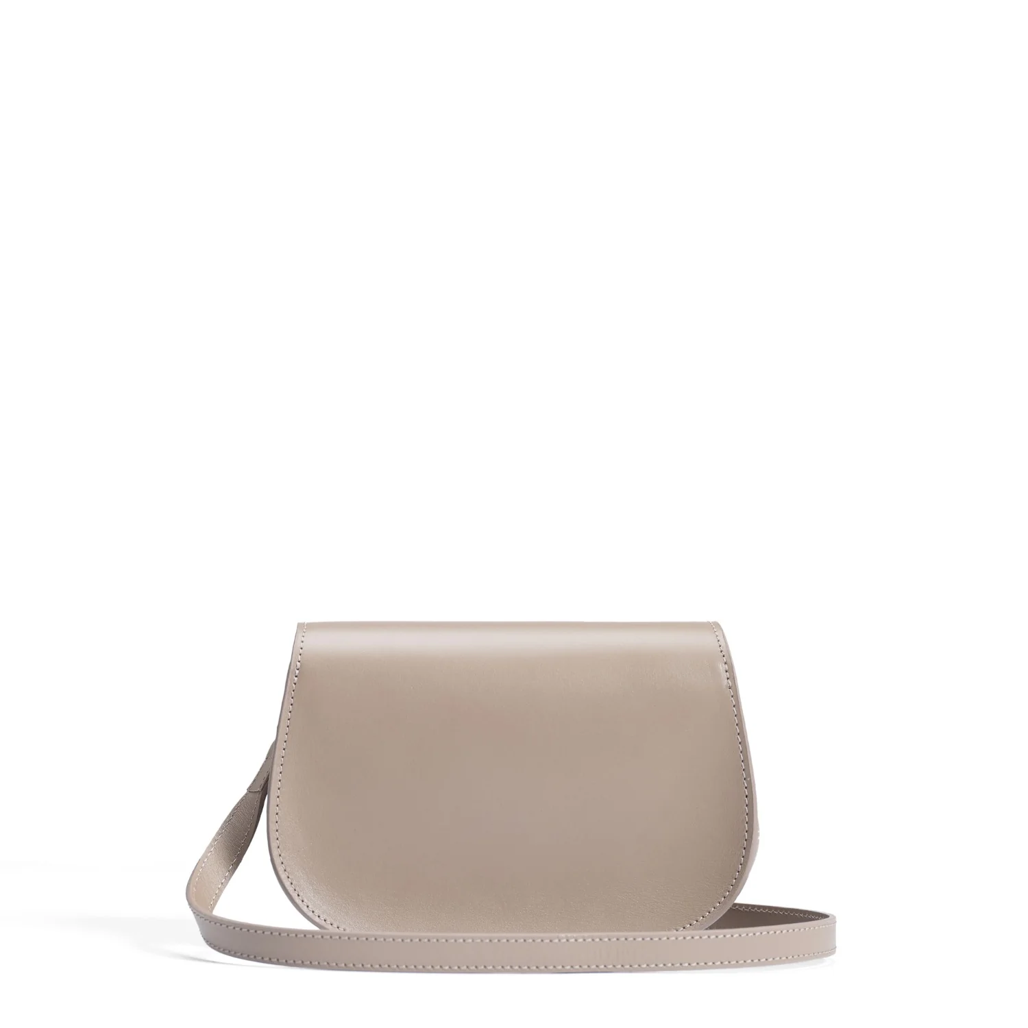 Montmartre Manon Taupe Vegetable Tanned Leather Crossbody Bag IB21116 - Image 6