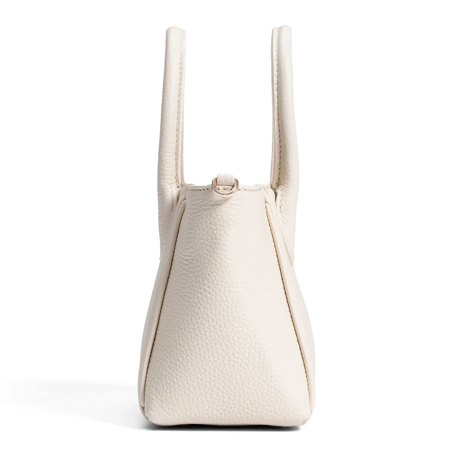 Isabel Bernard Honoré Cloe Mini Cream Calfskin Leather Handbag IB21124-070 - Image 4