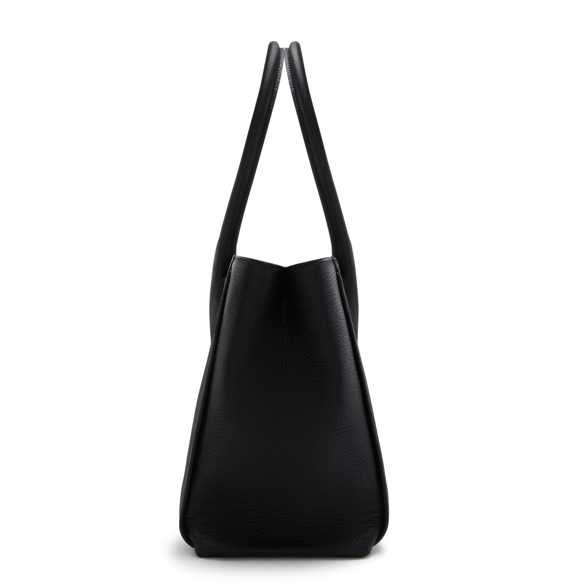 Isabel Bernard Honoré Cloe Midi Black Calfskin Leather Handbag IB25082-001 - Image 5