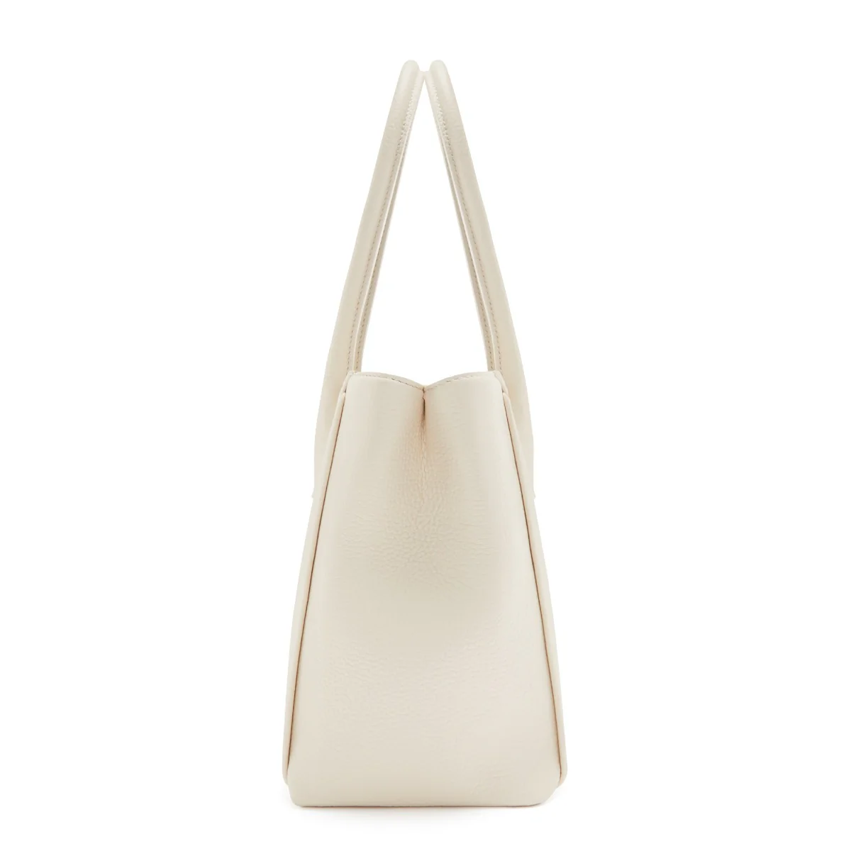 Isabel Bernard Honoré Cloe Midi Crème Kalfsleren Handtas IB25082-070 - Image 5