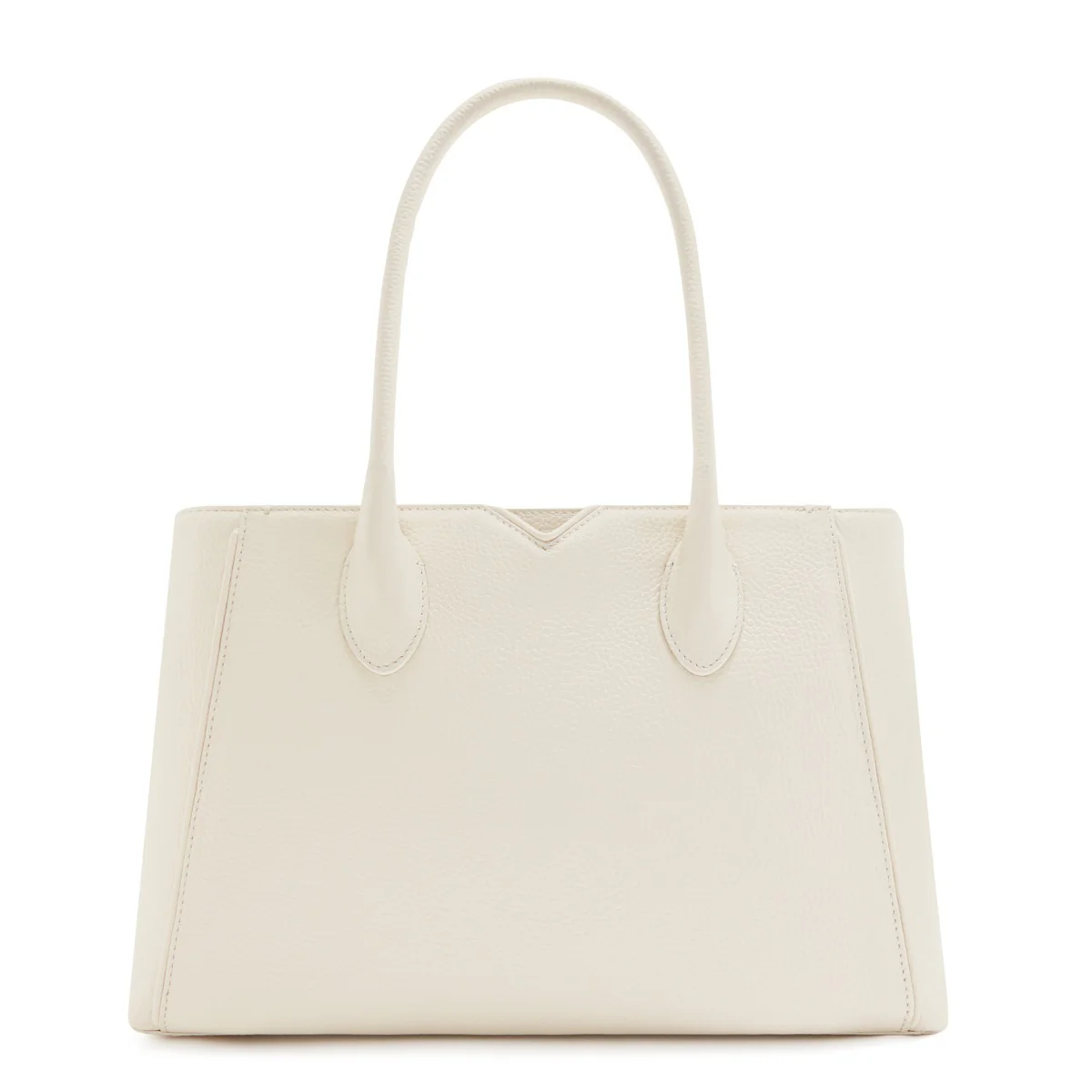Isabel Bernard Honoré Cloe Midi Crème Kalfsleren Handtas IB25082-070 - Image 6