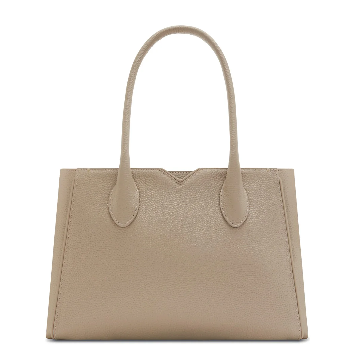 Isabel Bernard Honoré Cloe Midi Taupe Kalfsleren Handtas IB25082-078 - Image 6