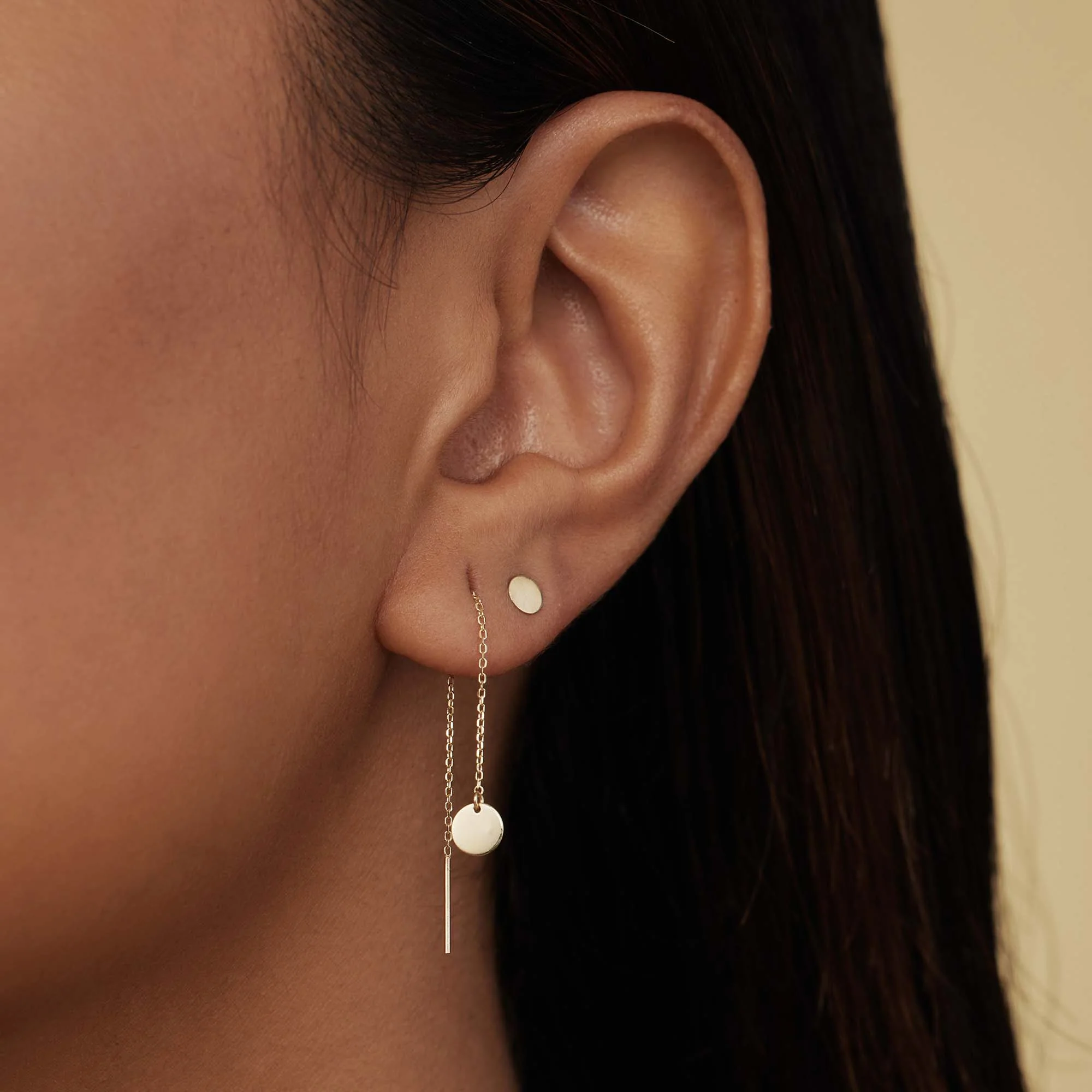 Isabel Bernard 14 Carat Golden Le Marais Jeanne Earrings IB360197 - Image 3