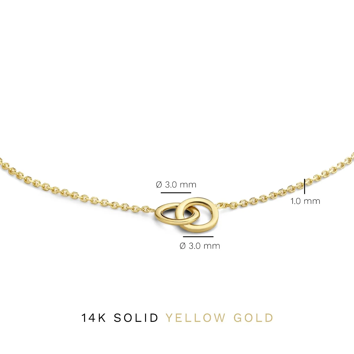 Isabel Bernard 14 Carat Golden Le Marais Zoé Bracelet IB320104 - Image 6