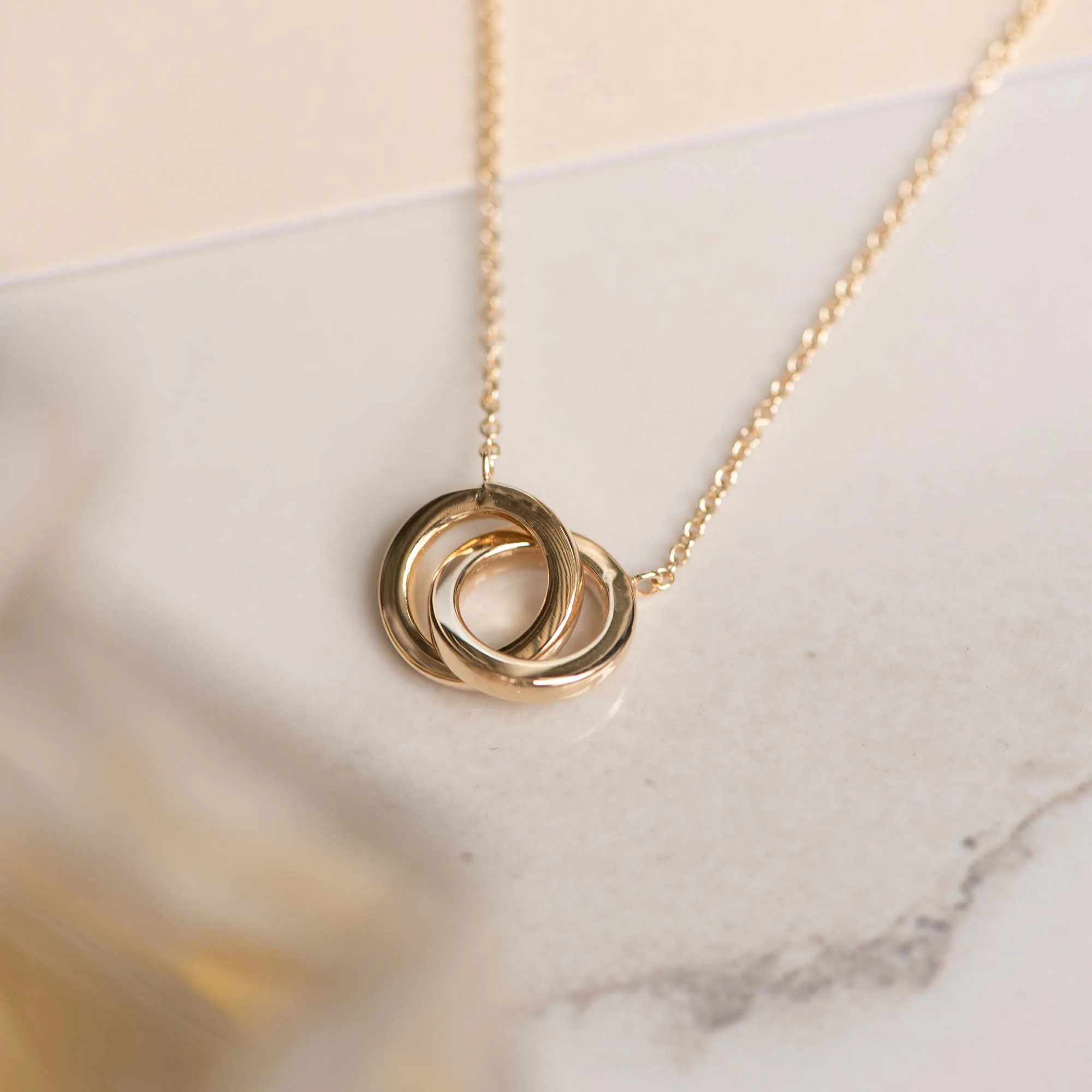 Isabel Bernard 14 Carat Golden Le Marais Zoé Necklace IB340131 (Length: 40.00-44.00 cm) - Image 5