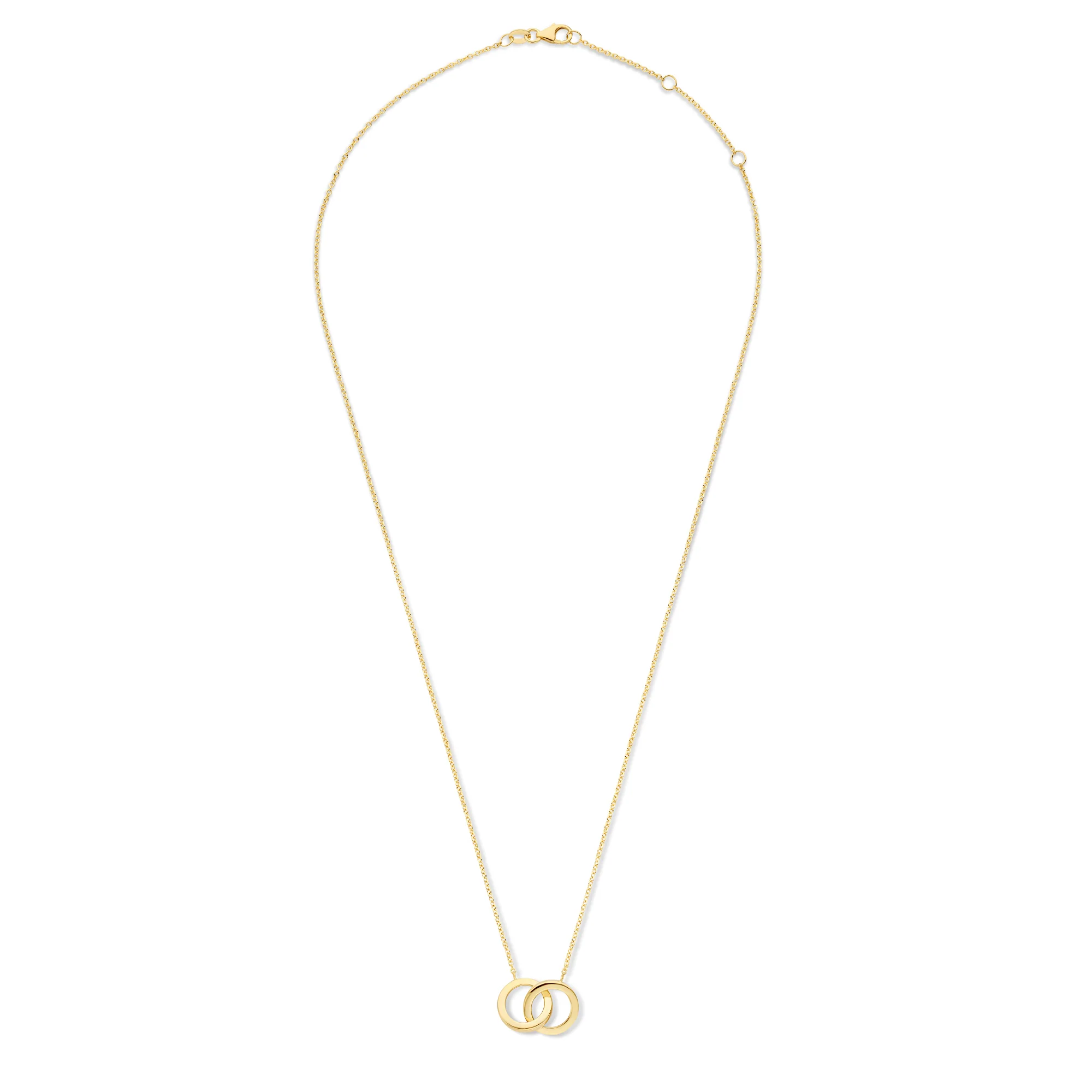 Isabel Bernard 14 Carat Golden Le Marais Zoé Necklace IB340131 (Length: 40.00-44.00 cm) - Image 7