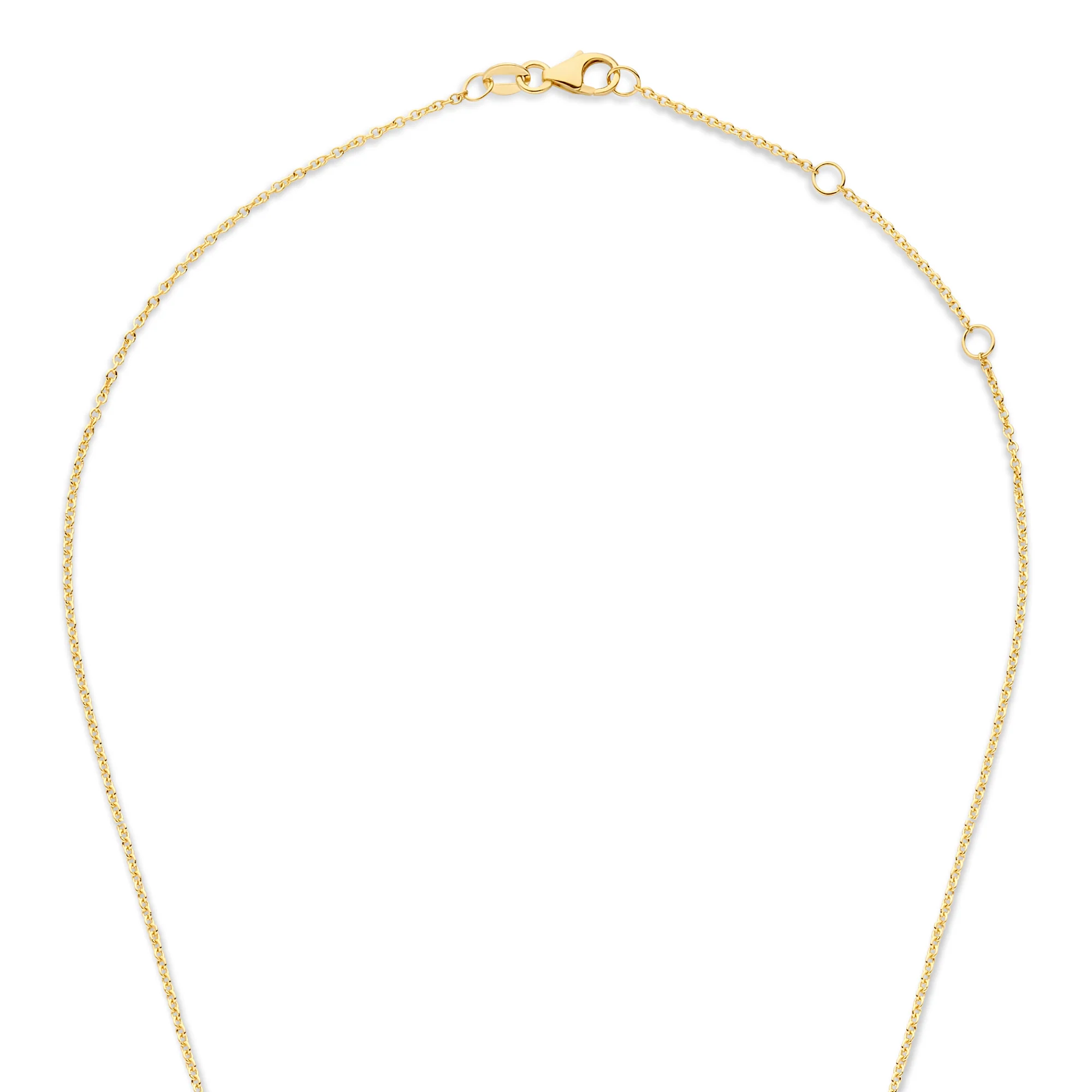 Isabel Bernard 14 Carat Golden Le Marais Zoé Necklace IB340131 (Length: 40.00-44.00 cm) - Image 8