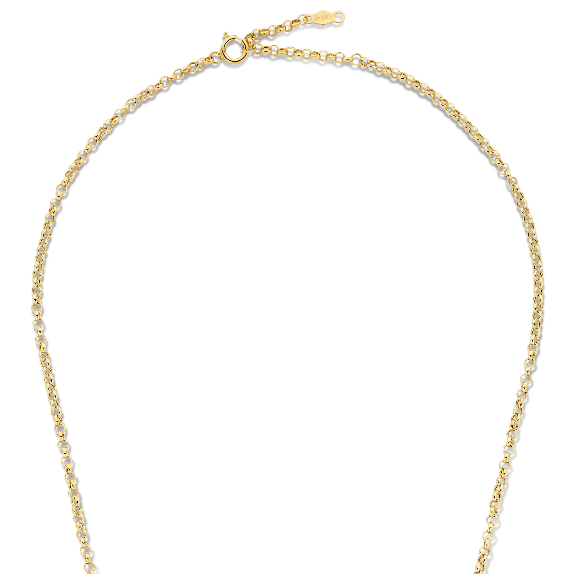 Isabel Bernard Aidee Demie 14 Carat Golden Necklace IB340117 - Image 7