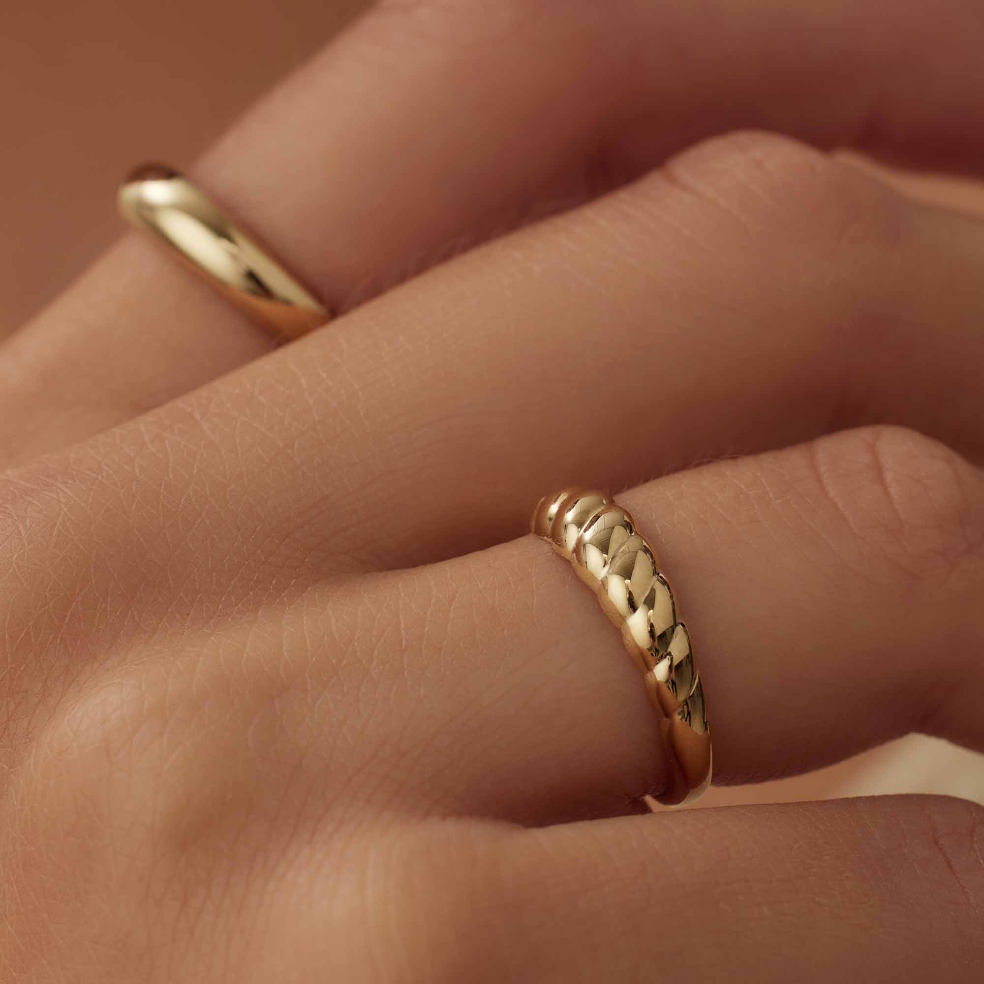Isabel Bernard Aidee Elodie 14 Carat Gold Ring IB330081-50 - Image 3