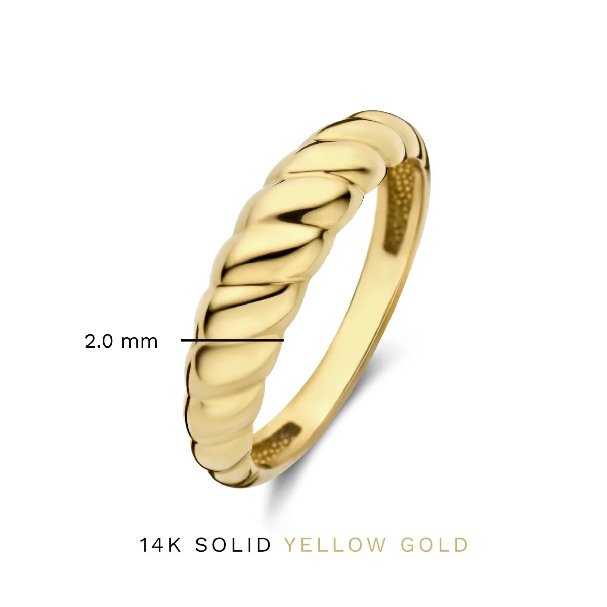 Isabel Bernard Aidee Elodie 14 Carat Gold Ring IB330081-50 - Image 6
