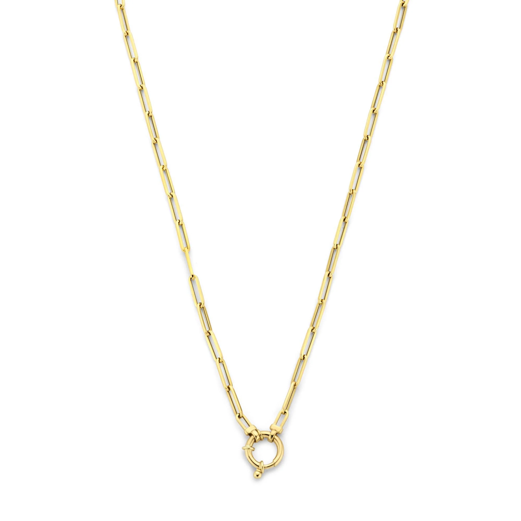 Isabel Bernard Aidee Odile 14 Carat Golden Schakel Necklace IB340160 - Image 5