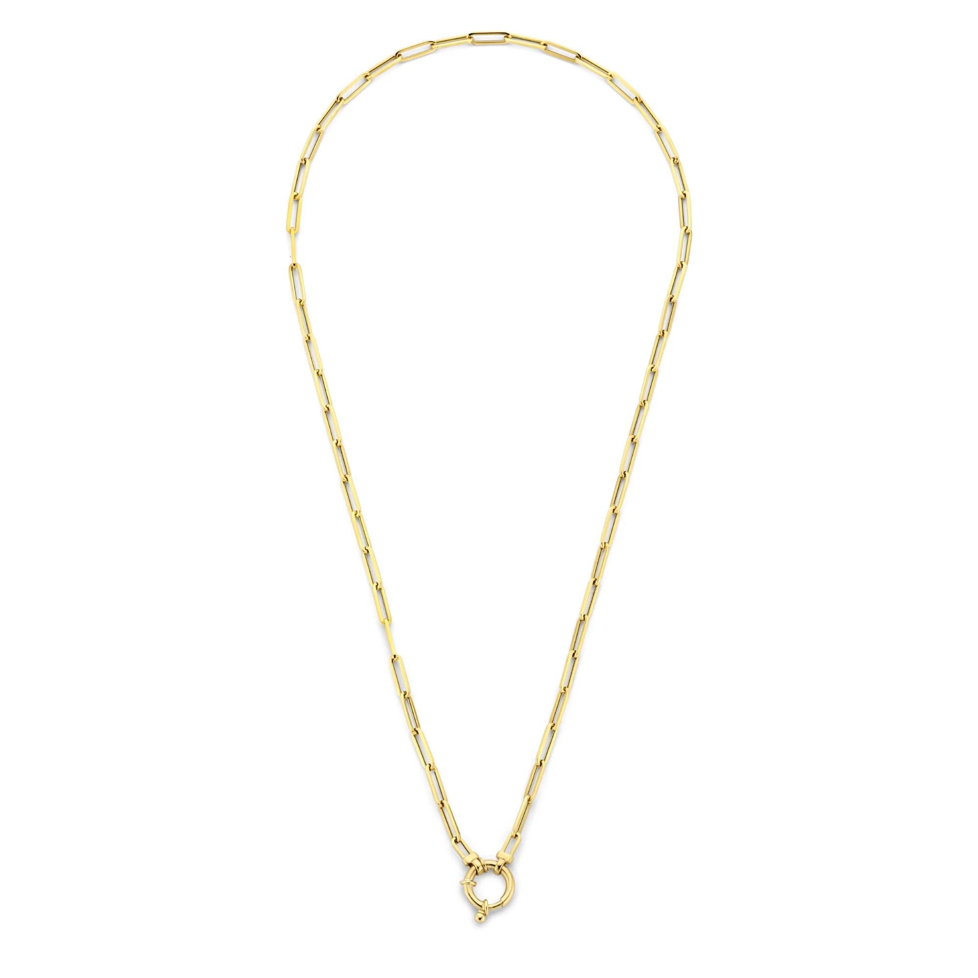 Isabel Bernard Aidee Odile 14 Carat Golden Schakel Necklace IB340160 - Image 6