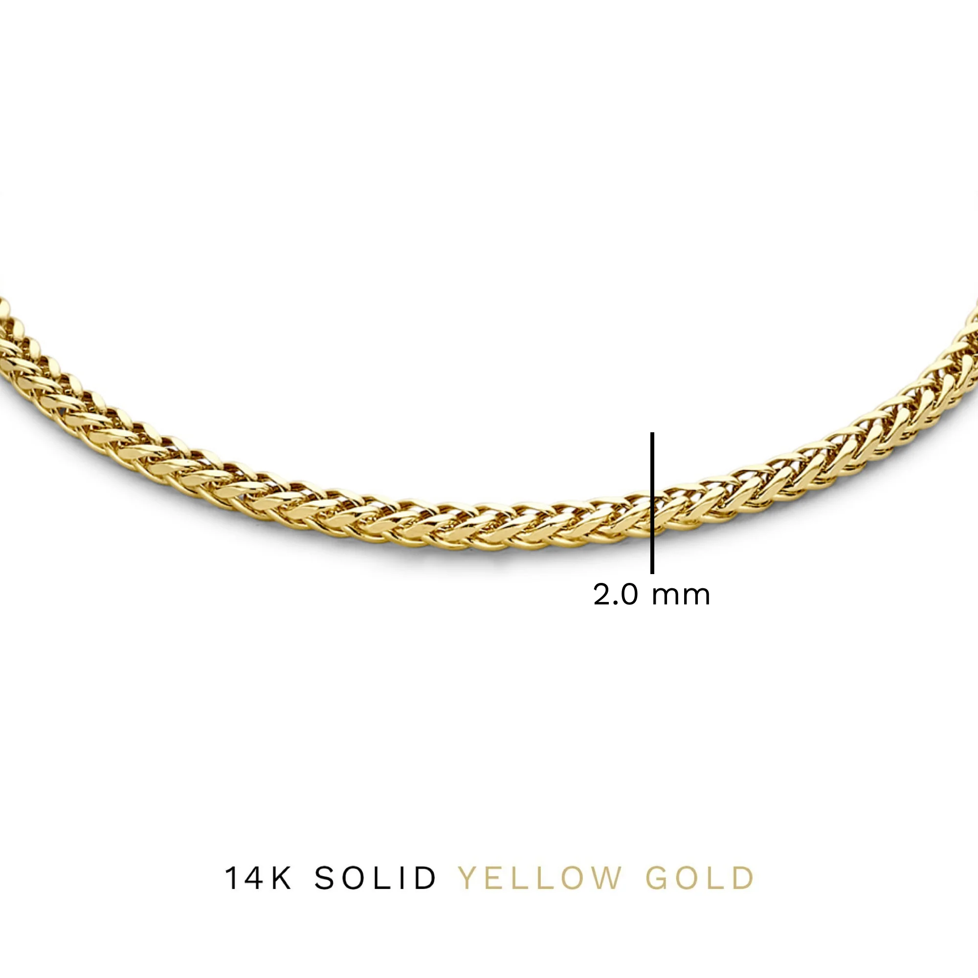 Isabel Bernard Aidee Sharla 14 Carat Golden Chain bracelet IB320115 - Image 4