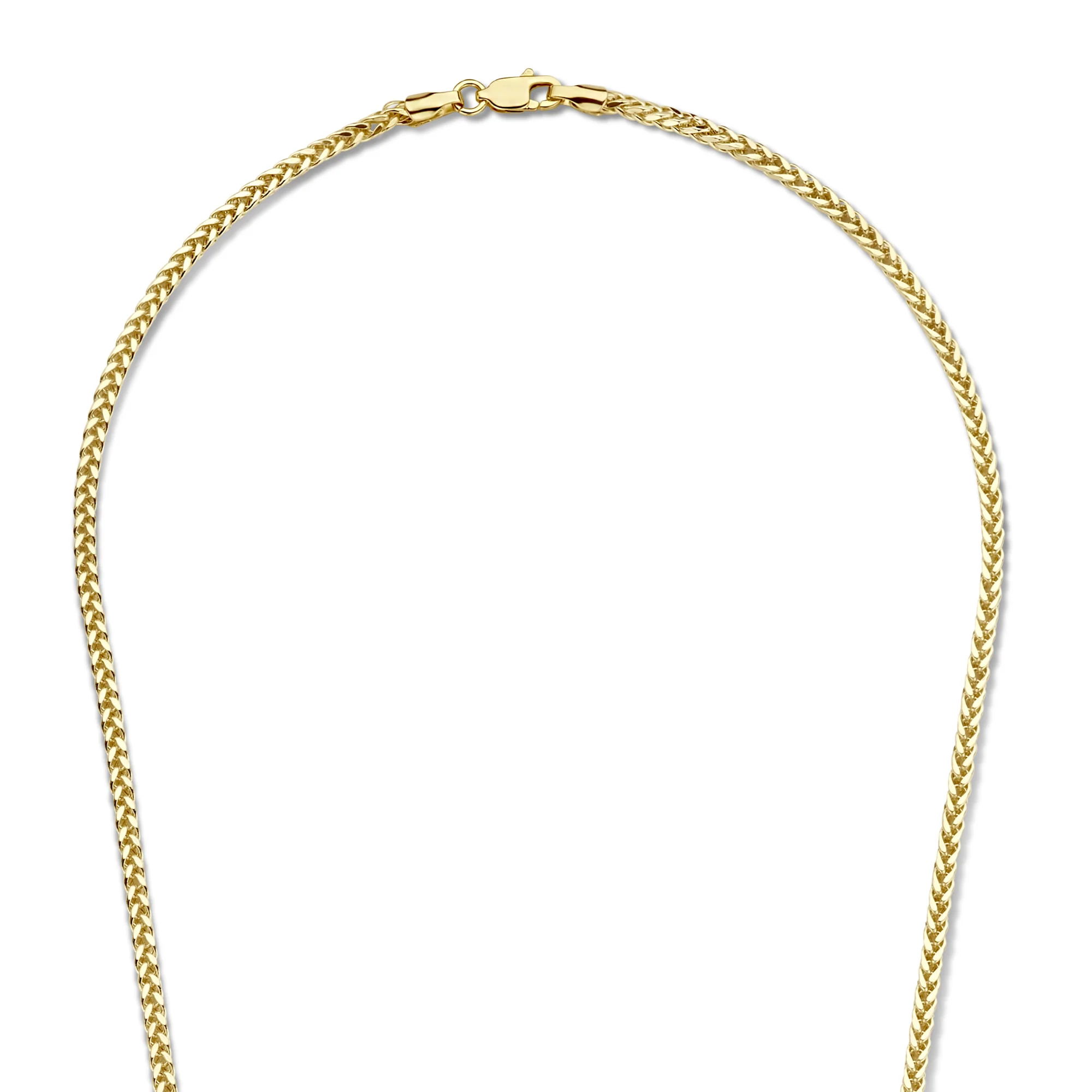 Isabel Bernard Aidee Sharla 14 Carat Golden Schakel Necklace IB340148 - Image 7