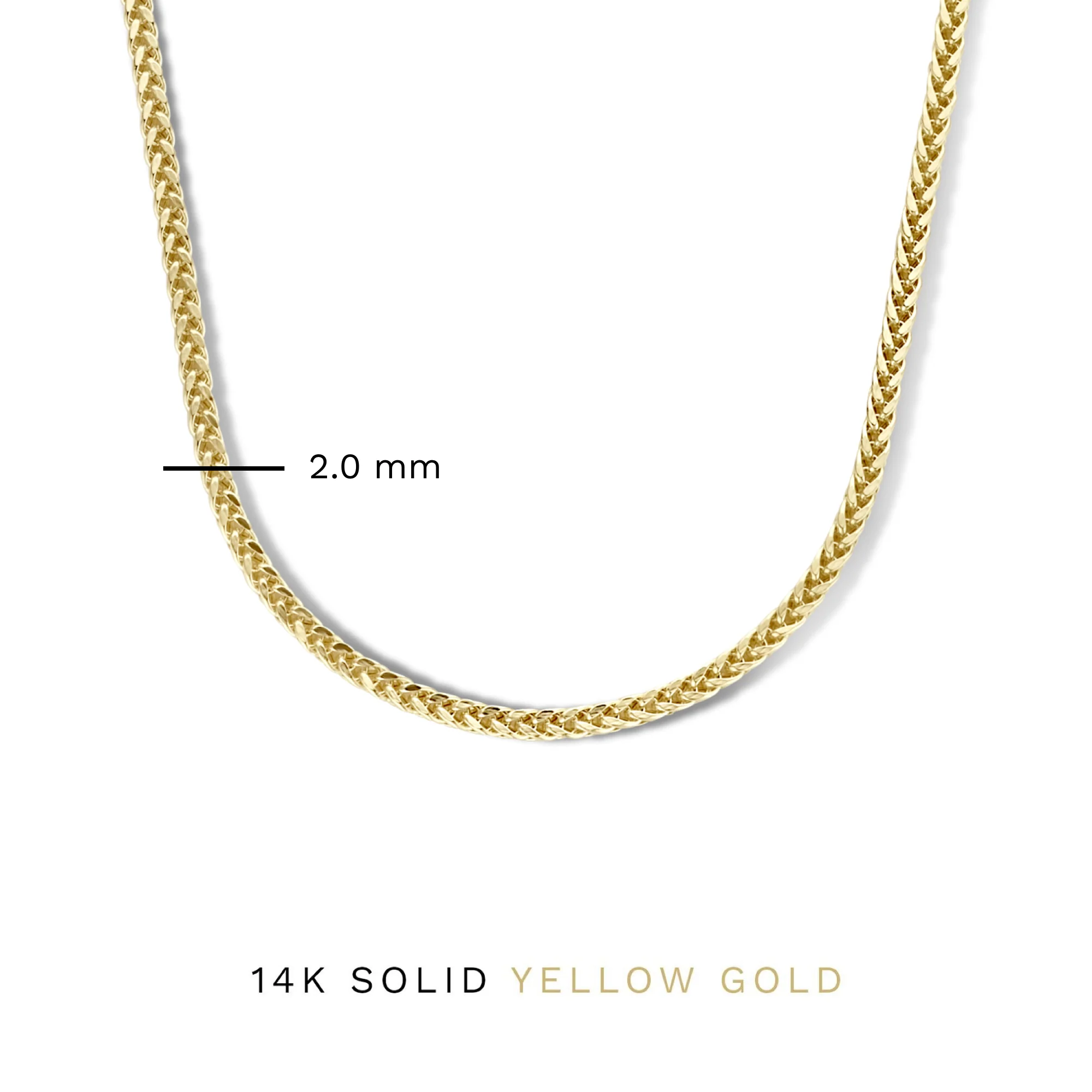 Isabel Bernard Aidee Sharla 14 Carat Golden Schakel Necklace IB340148 - Image 8