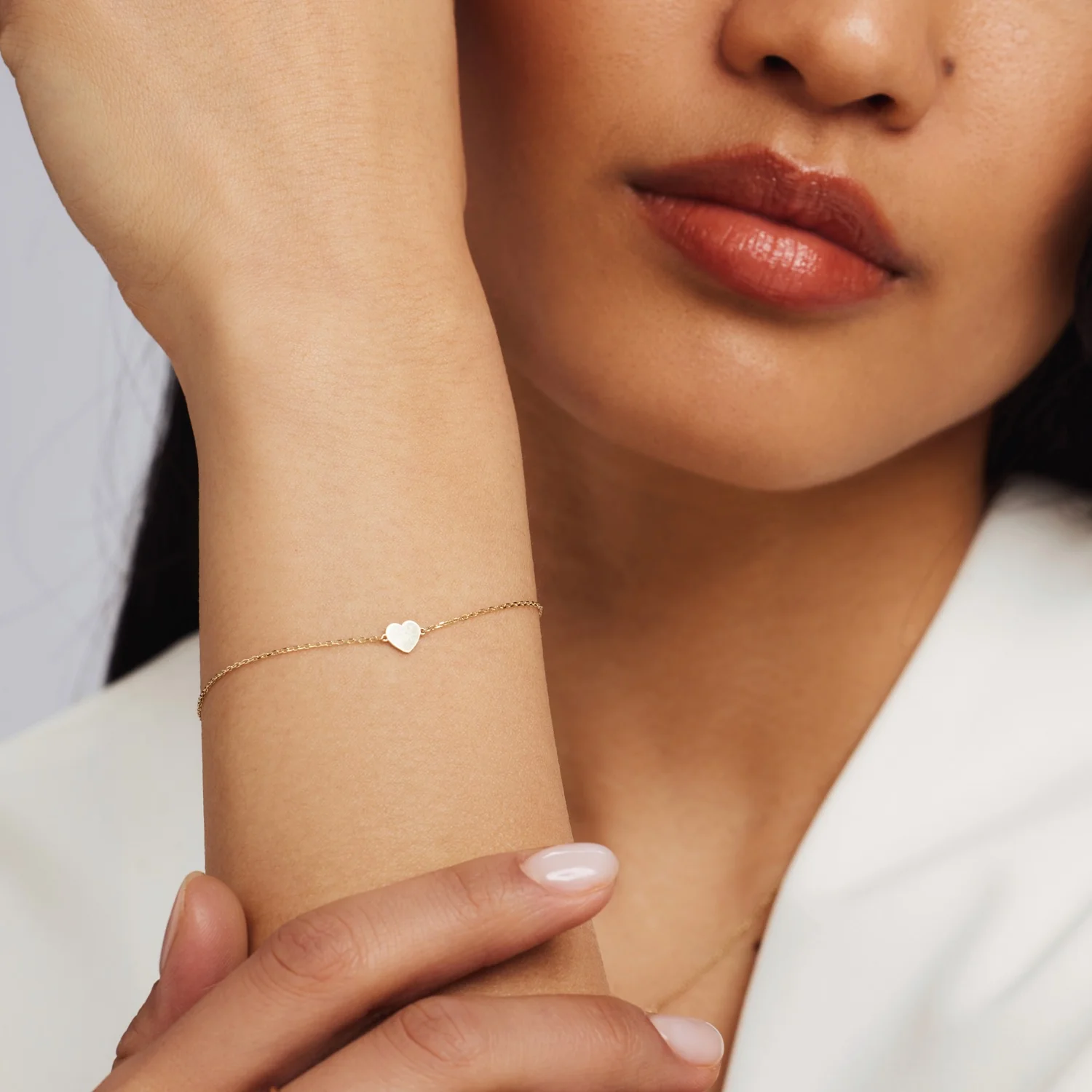 Isabel Bernard Belleville Amore 14 Carat Golden Bracelet IB320068 - Image 3