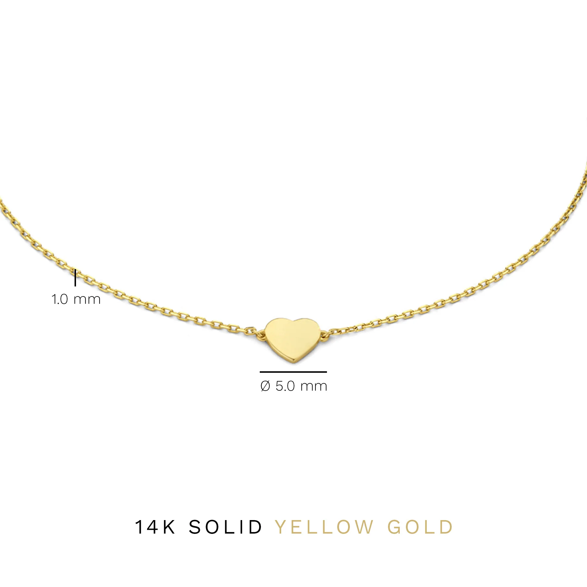 Isabel Bernard Belleville Amore 14 Carat Golden Bracelet IB320068 - Image 6
