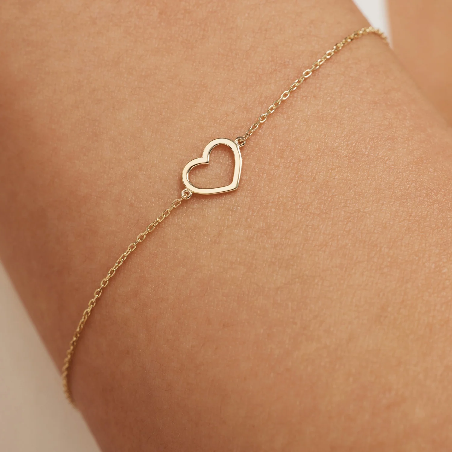 Isabel Bernard Belleville Amore 14 Carat Golden Bracelet IB4020134 (Length: 16.00-18.00 cm) - Image 2