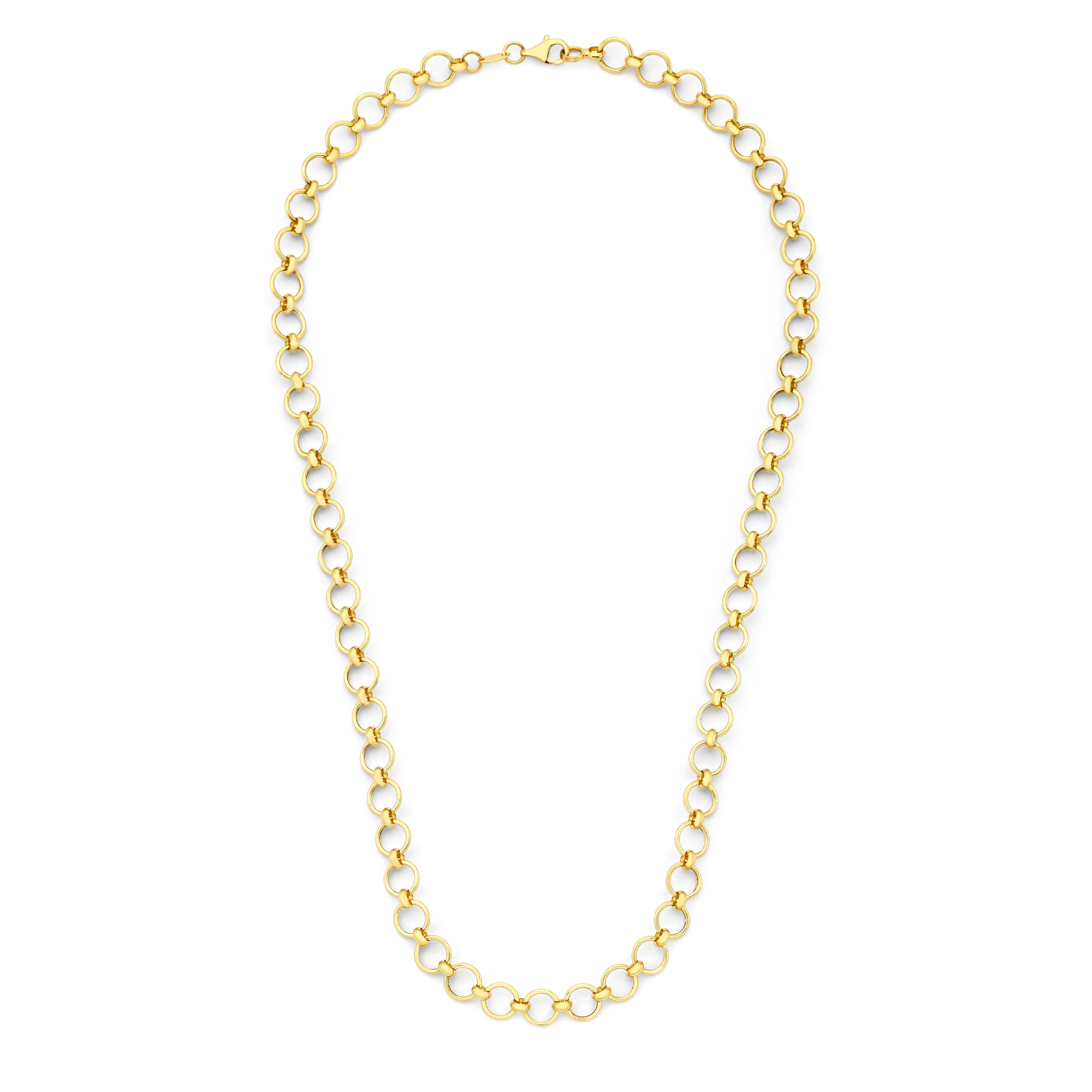 Isabel Bernard Belleville Axelle 14 Carat Golden Schakel Necklace IB340163 - Image 6