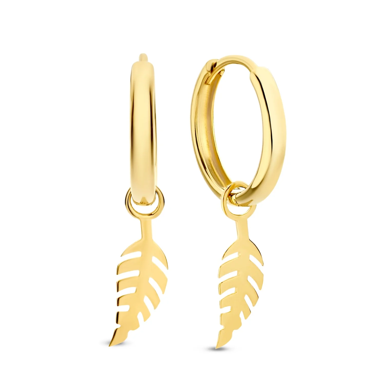 Isabel Bernard Cadeau d´Isabel 14 Carat Golden Earrings Set IB90119 - Image 6