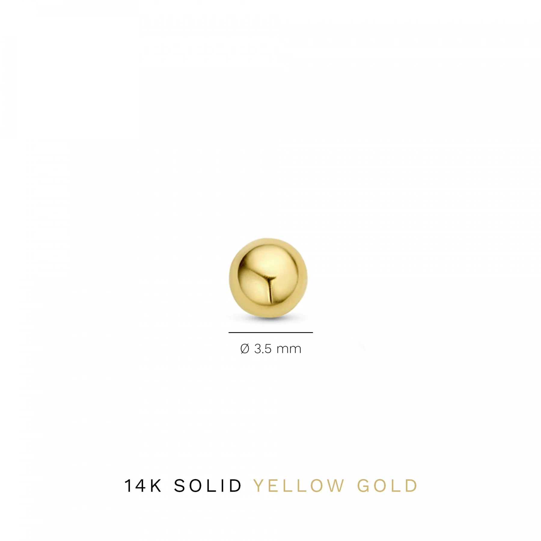 Isabel Bernard Cadeau d´Isabel 14 Carat Golden Earrings Set IB90119 - Image 9