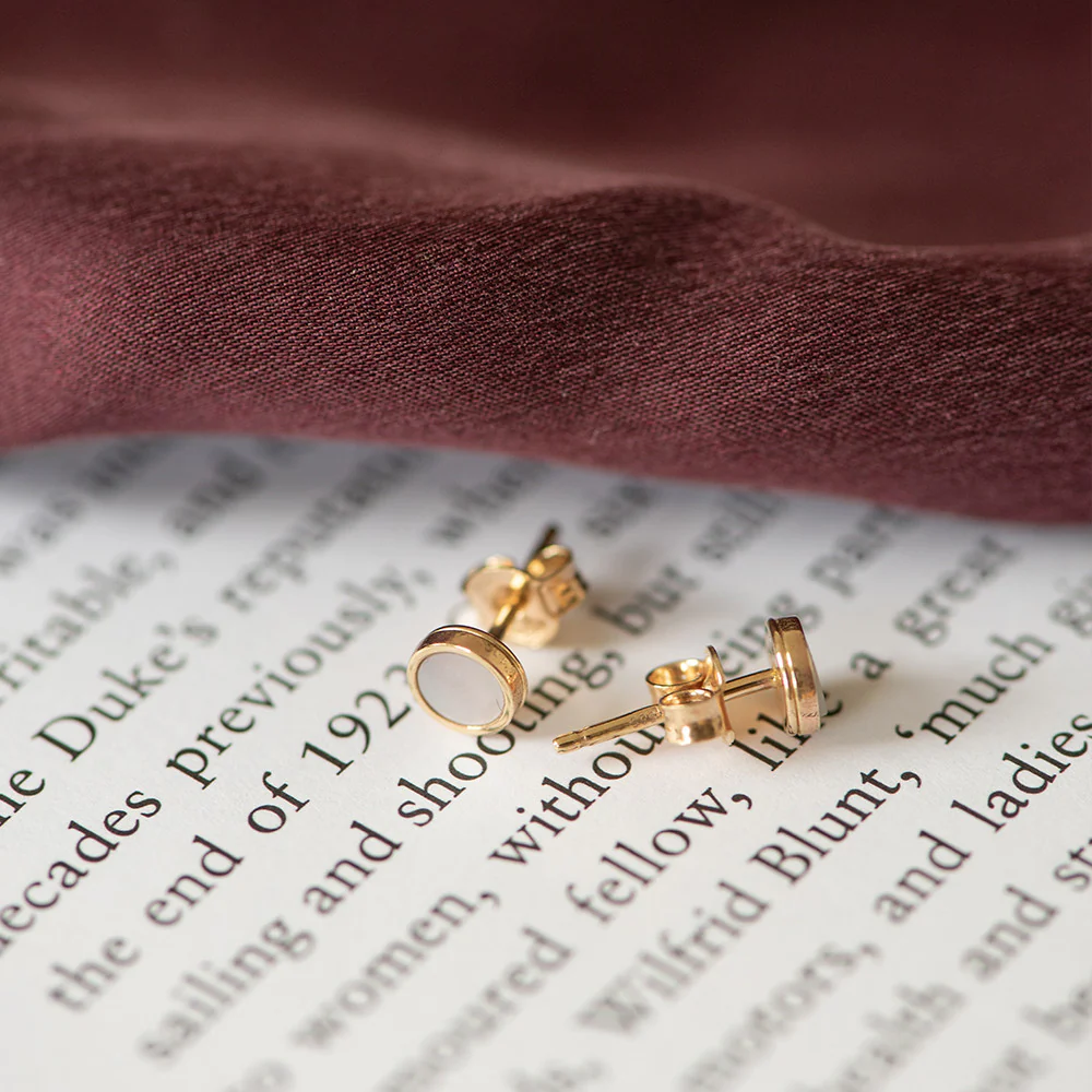 Isabel Bernard Cadeau d´Isabel 14 Carat Golden Earrings Set IB90126 - Image 5