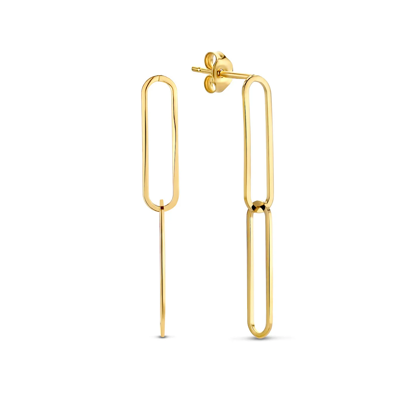 Isabel Bernard Cadeau d´Isabel 14 Carat Golden Earrings Set IB90126 - Image 6