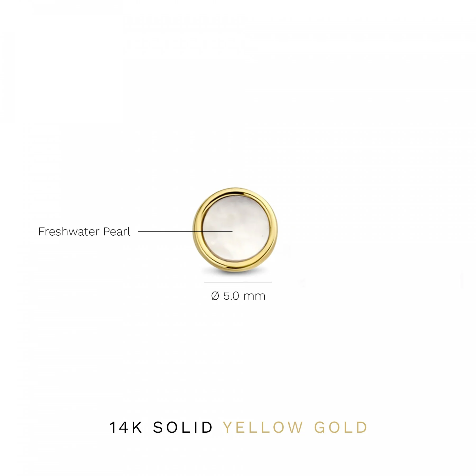 Isabel Bernard Cadeau d´Isabel 14 Carat Golden Earrings Set IB90126 - Image 9
