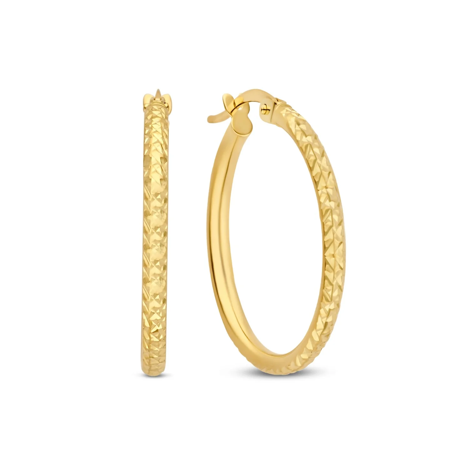 Isabel Bernard Cadeau d´Isabel 14 Carat Golden Earrings Set IB90133 - Image 4