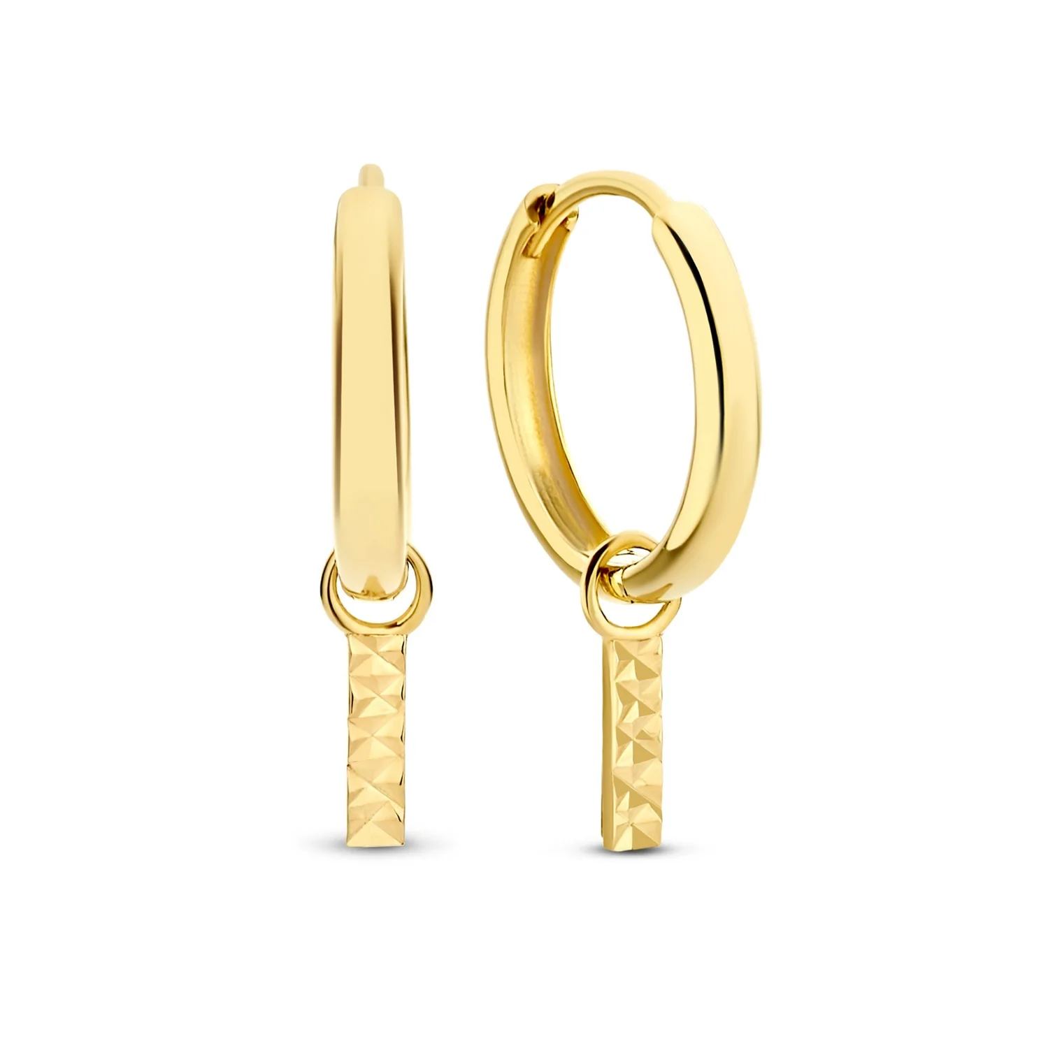 Isabel Bernard Cadeau d´Isabel 14 Carat Golden Earrings Set IB90133 - Image 5