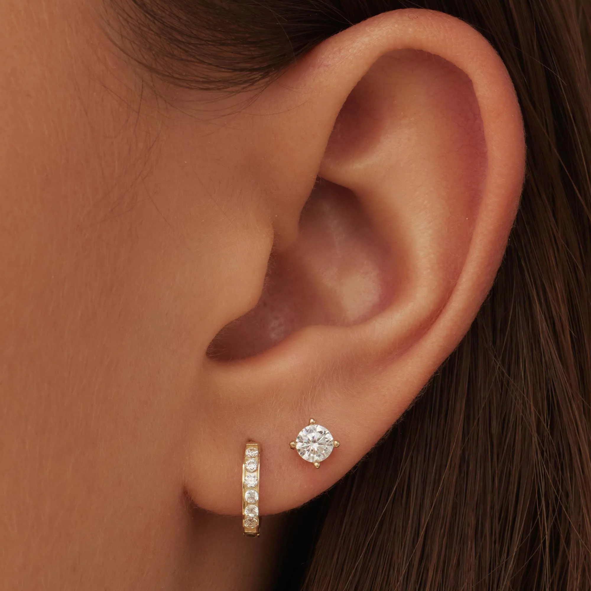 Isabel Bernard Cadeau d'Isabel 14 Carat Golden Earparty giftset IB90054 - Image 2