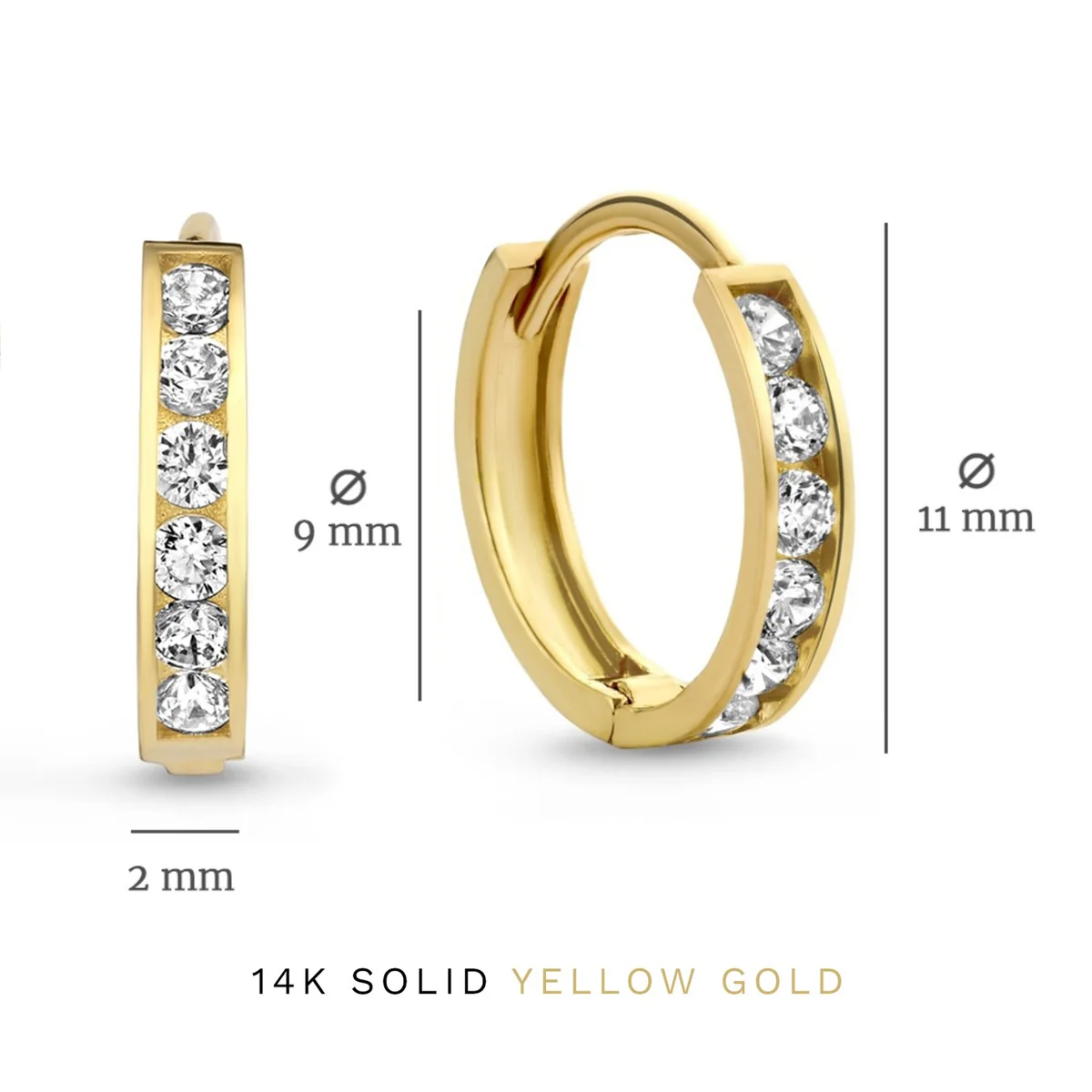 Isabel Bernard Cadeau d'Isabel 14 Carat Golden Earparty giftset IB90054 - Image 8