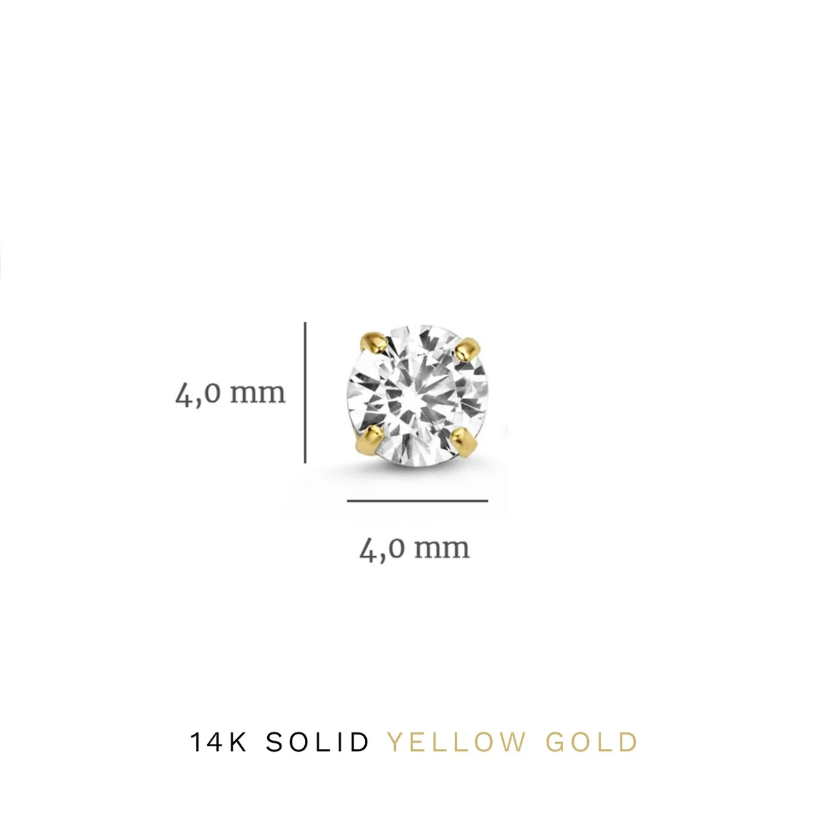 Isabel Bernard Cadeau d'Isabel 14 Carat Golden Earparty giftset IB90054 - Image 9