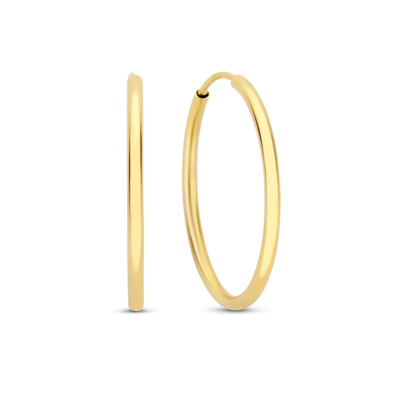 Isabel Bernard Cadeau d'Isabel 14 Carat Golden Earrings set IB90075 - Image 4