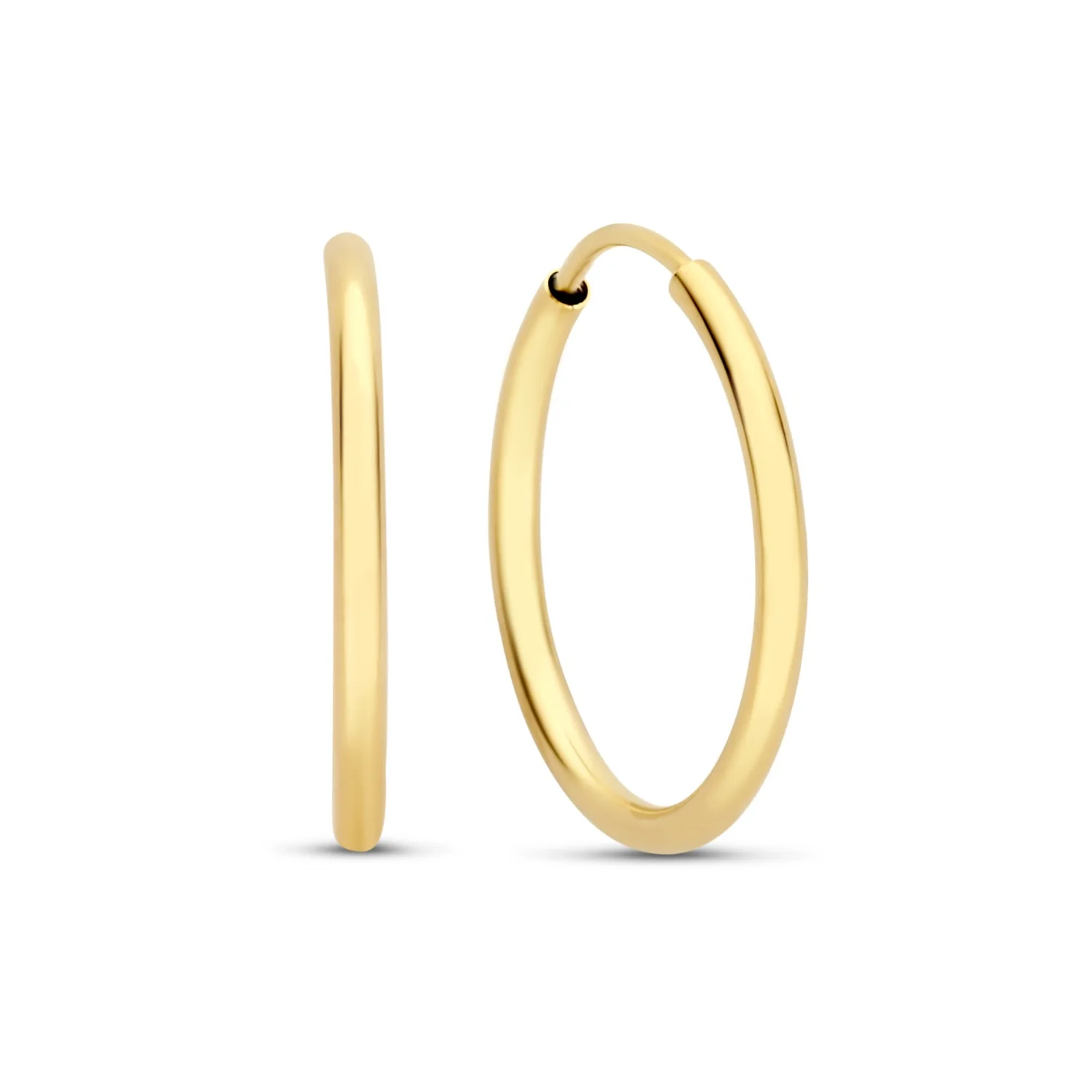Isabel Bernard Cadeau d'Isabel 14 Carat Golden Earrings set IB90075 - Image 5