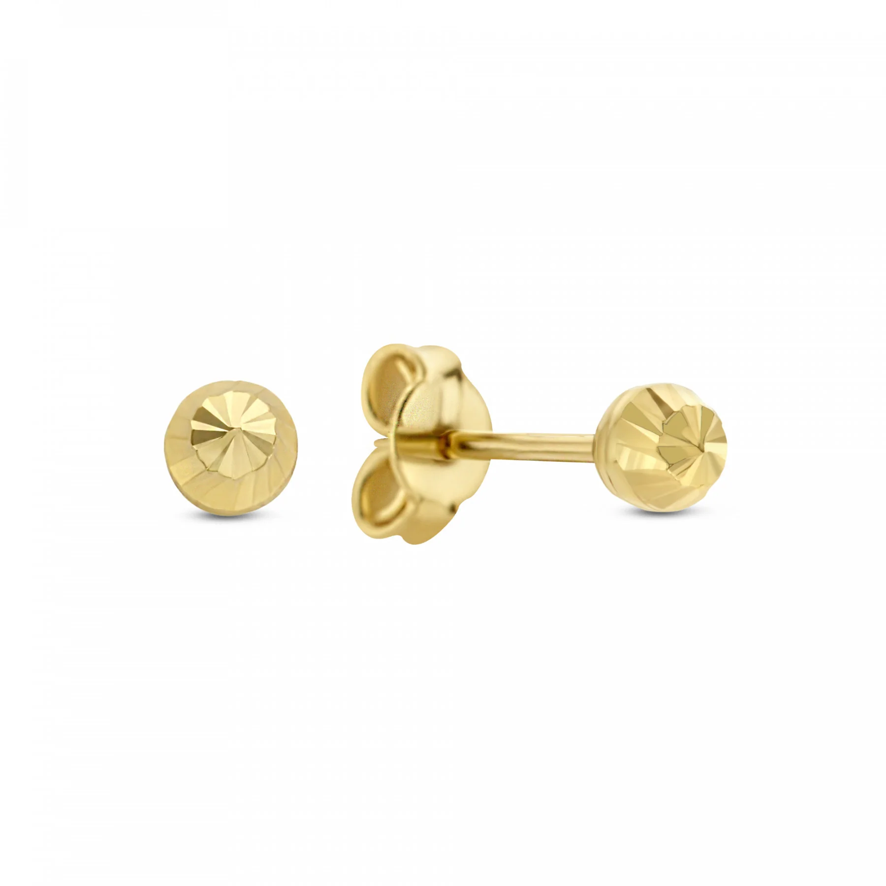 Isabel Bernard Cadeau D'Isabel 14 Carat Golden Earrings Set IB90146 - Image 5