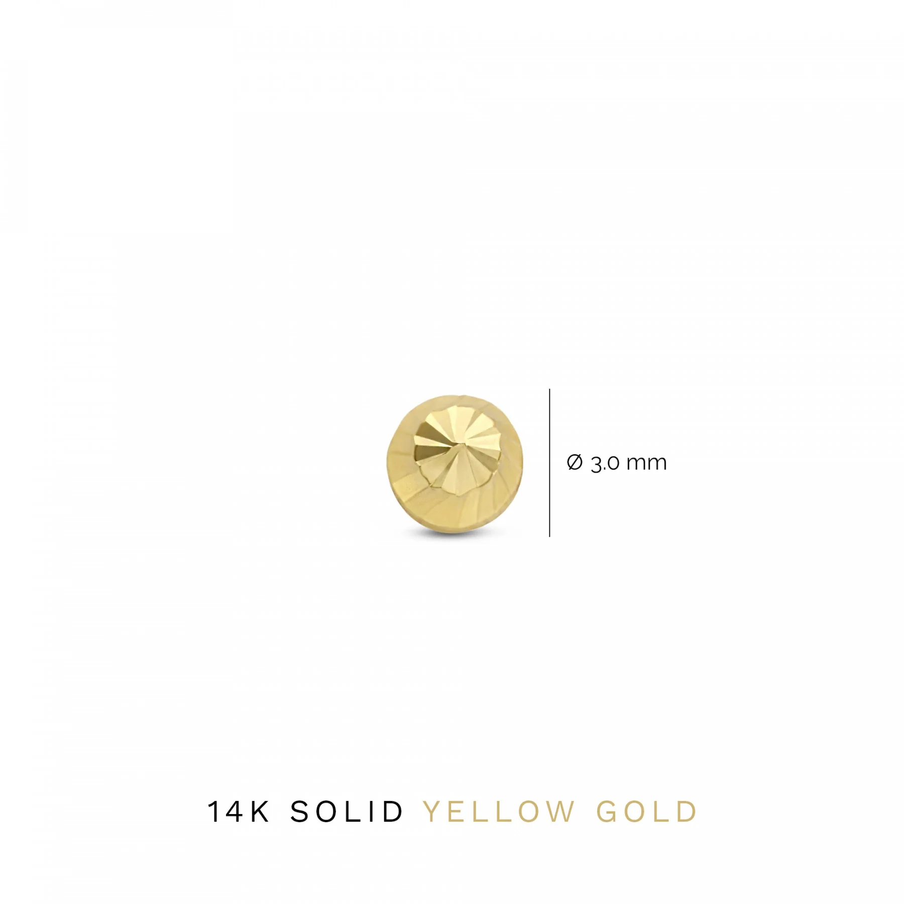 Isabel Bernard Cadeau D'Isabel 14 Carat Golden Earrings Set IB90146 - Image 7