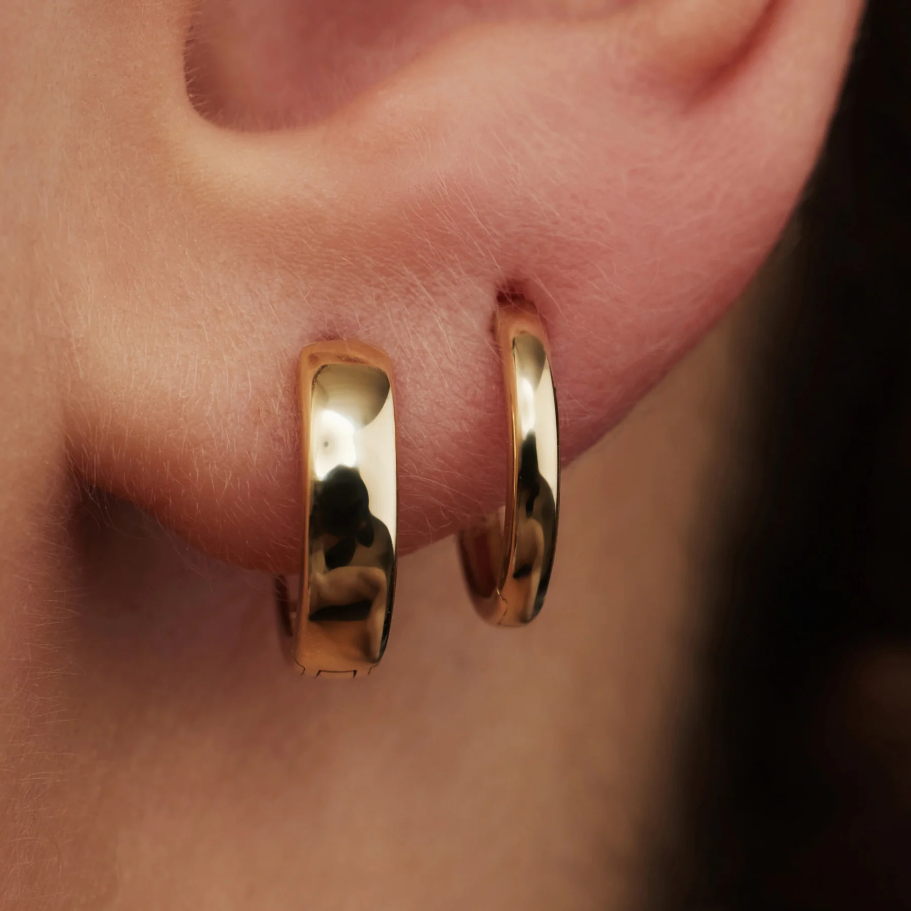 Isabel Bernard Cadeau d'Isabel 14 Carat Golden Earrings Set IB90147 - Image 4