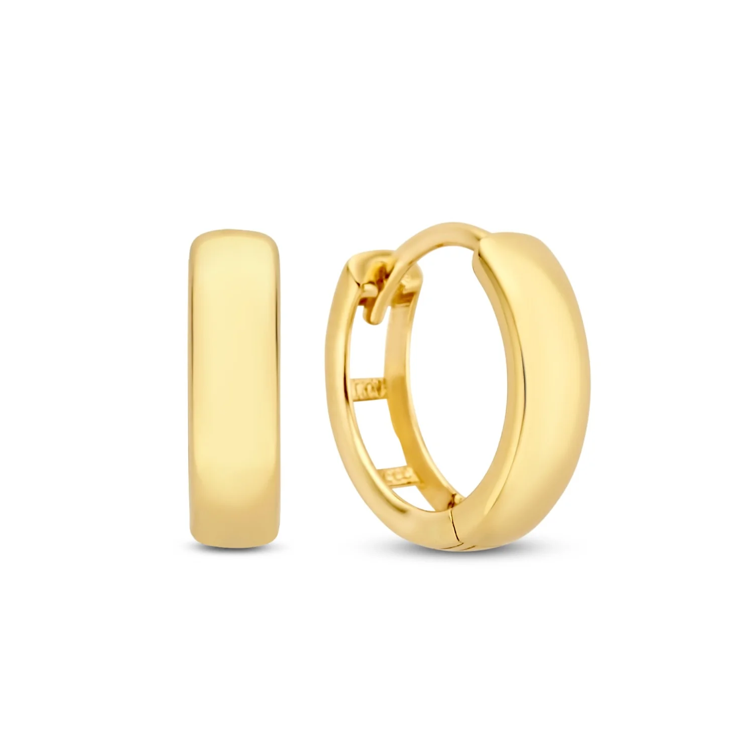 Isabel Bernard Cadeau d'Isabel 14 Carat Golden Earrings Set IB90147 - Image 6