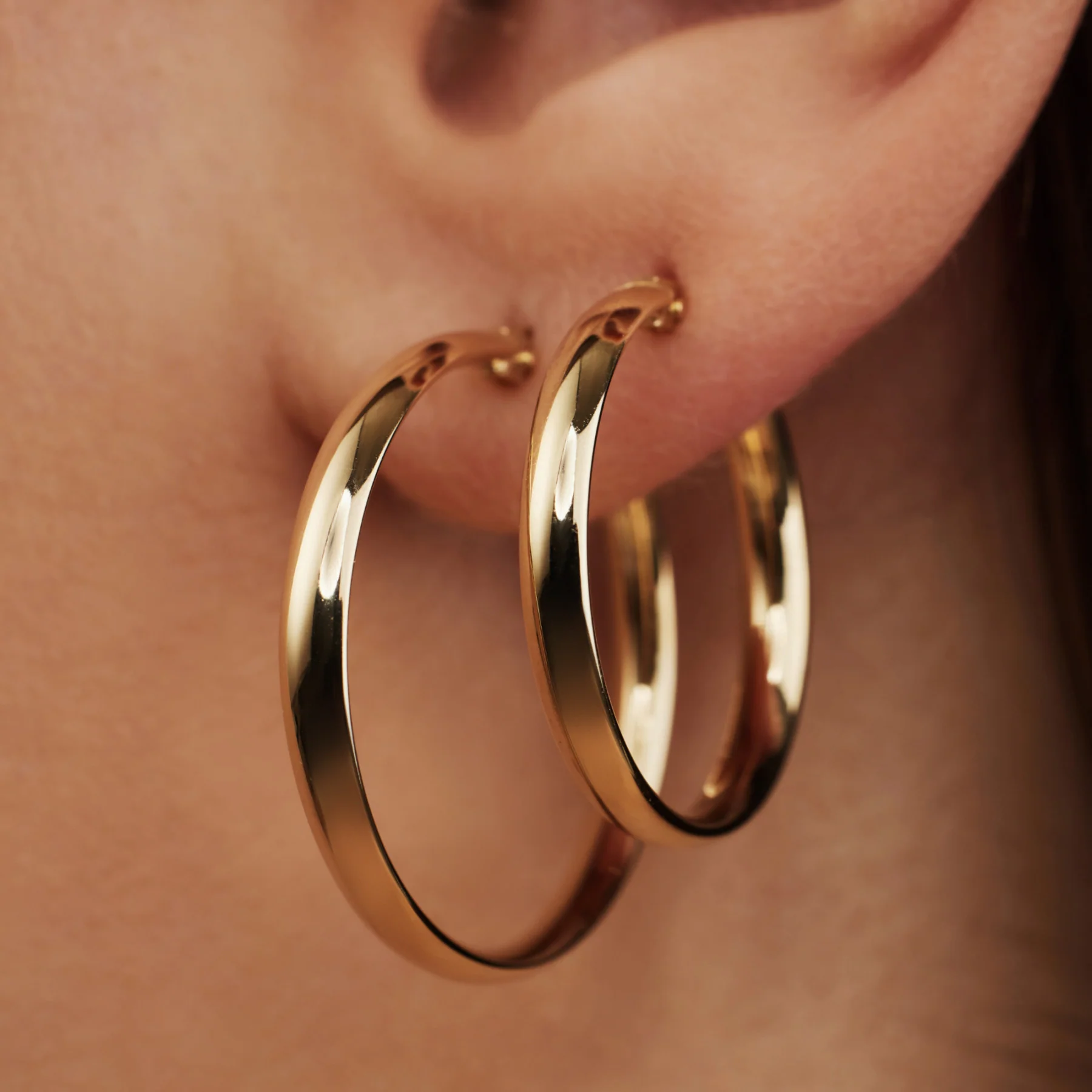 Isabel Bernard Cadeau d'Isabel 14 Carat Golden Earrings Set IB90149 - Image 3