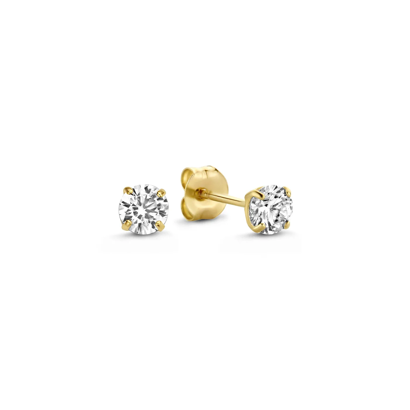Isabel Bernard Cadeau d'Isabel 14 Carat Golden Earrings Set IB90151 - Image 5