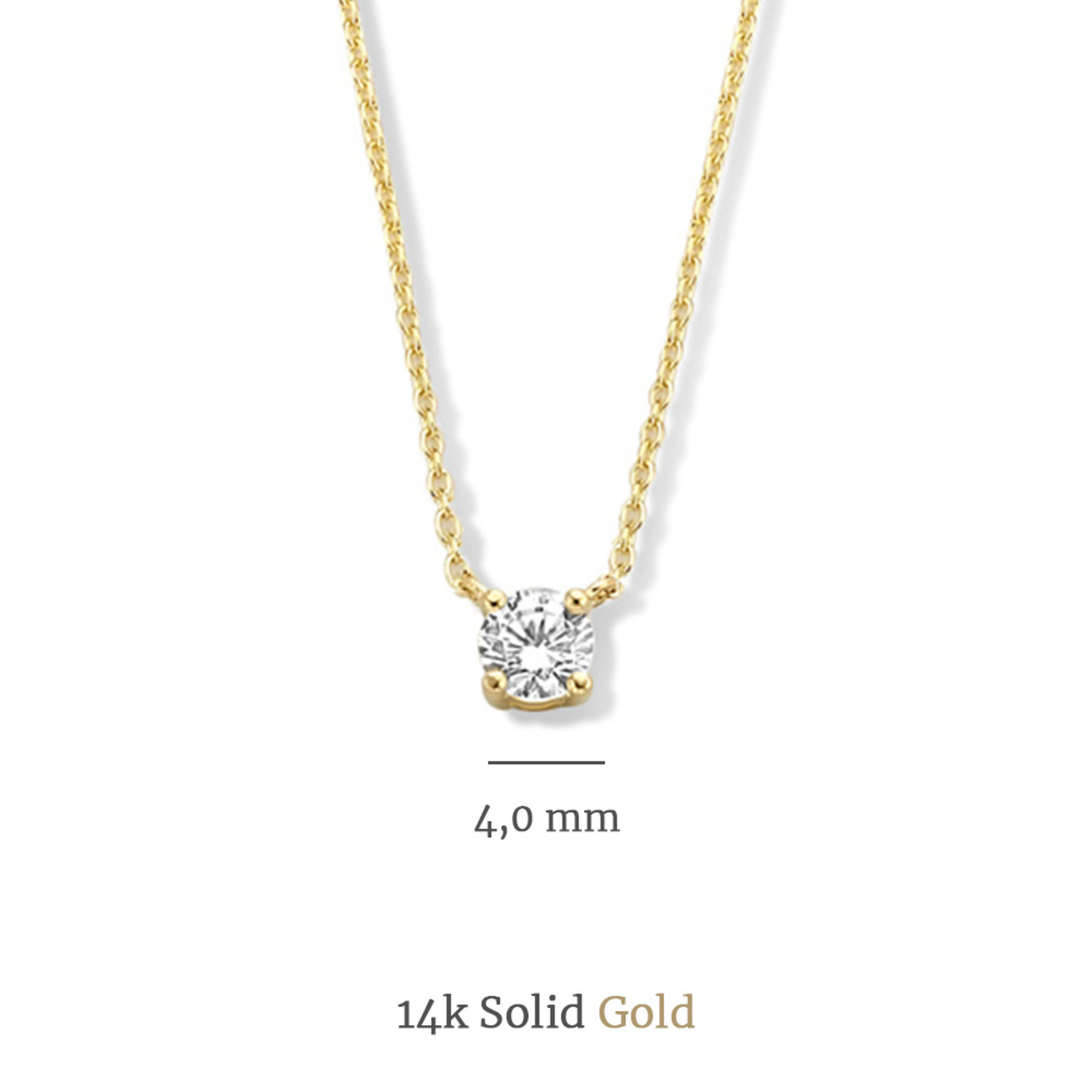 Isabel Bernard Cadeau d'Isabel 14 Carat Golden Necklace and Bracelet giftset IB90029 - Image 10