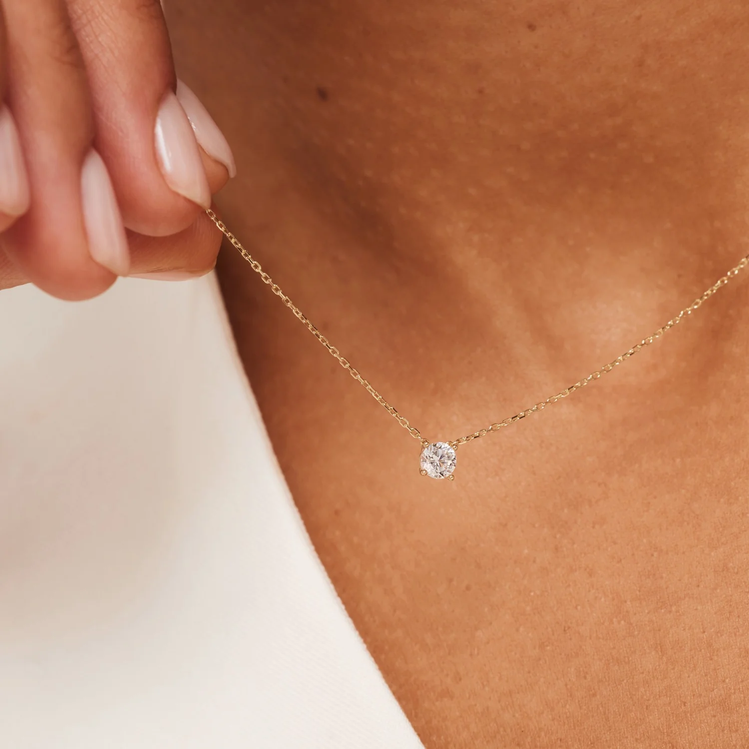 Isabel Bernard Cadeau d'Isabel 14 Carat Golden Necklace and Bracelet giftset IB90029 - Image 6
