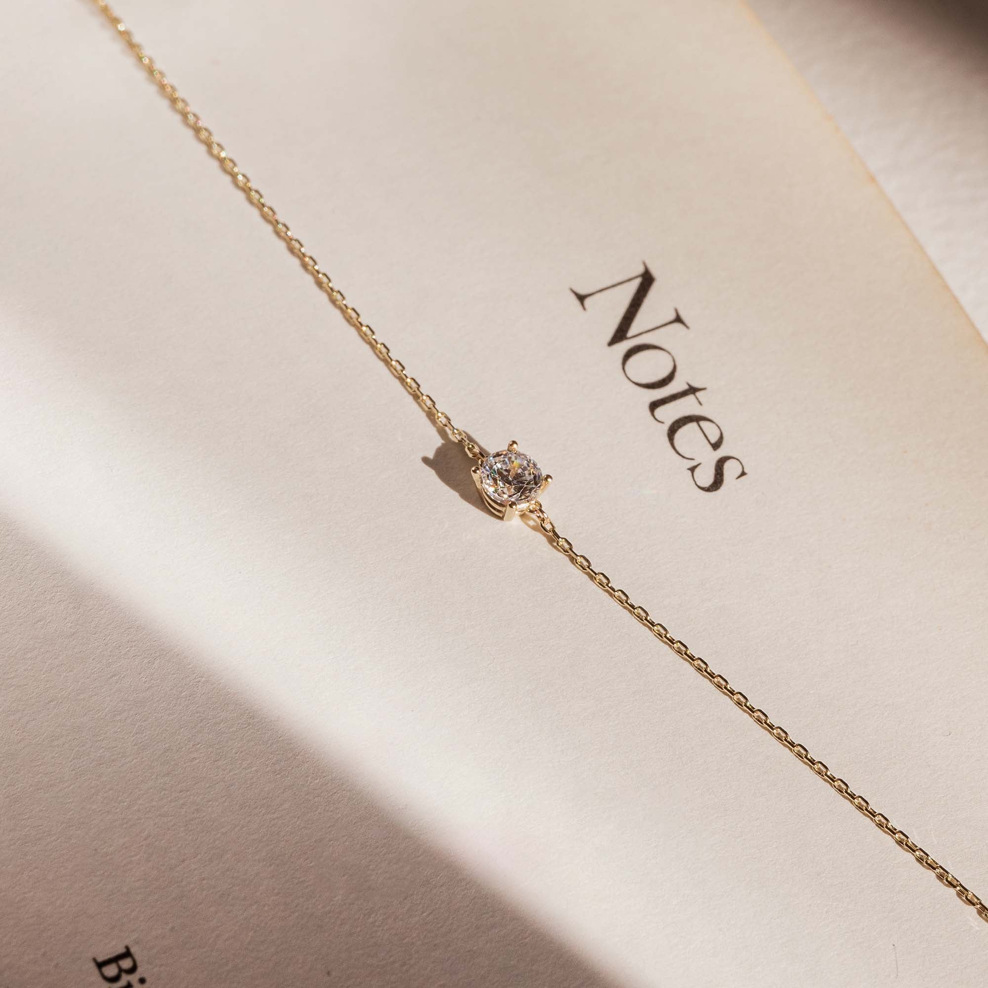 Isabel Bernard Cadeau d'Isabel 14 Carat Golden Necklace and Bracelet giftset IB90029 - Image 7
