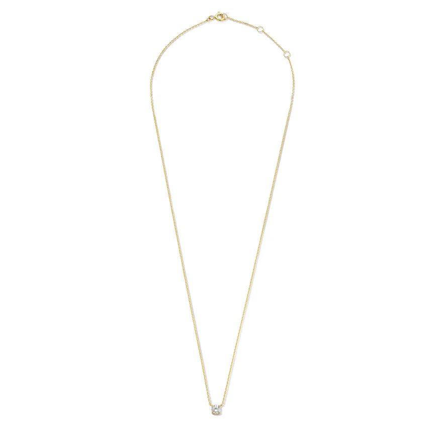 Isabel Bernard Cadeau d'Isabel 14 Carat Golden Necklace and Bracelet giftset IB90029 - Image 8
