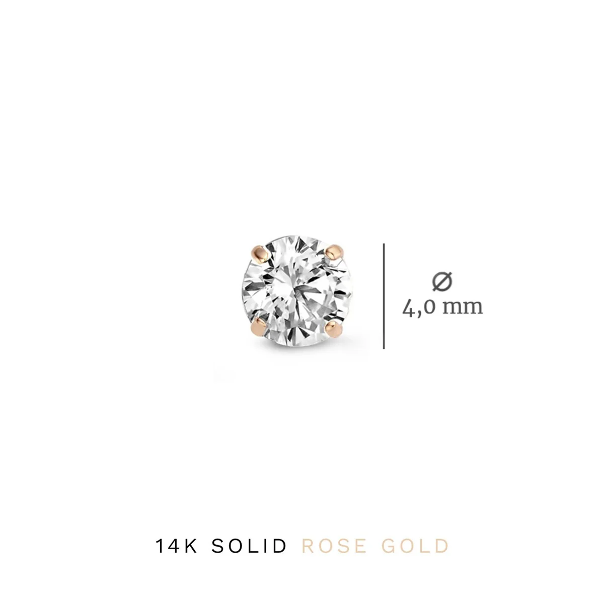 Isabel Bernard Cadeau d'Isabel 14 Carat Rosegold Earparty giftset IB90055 - Image 7