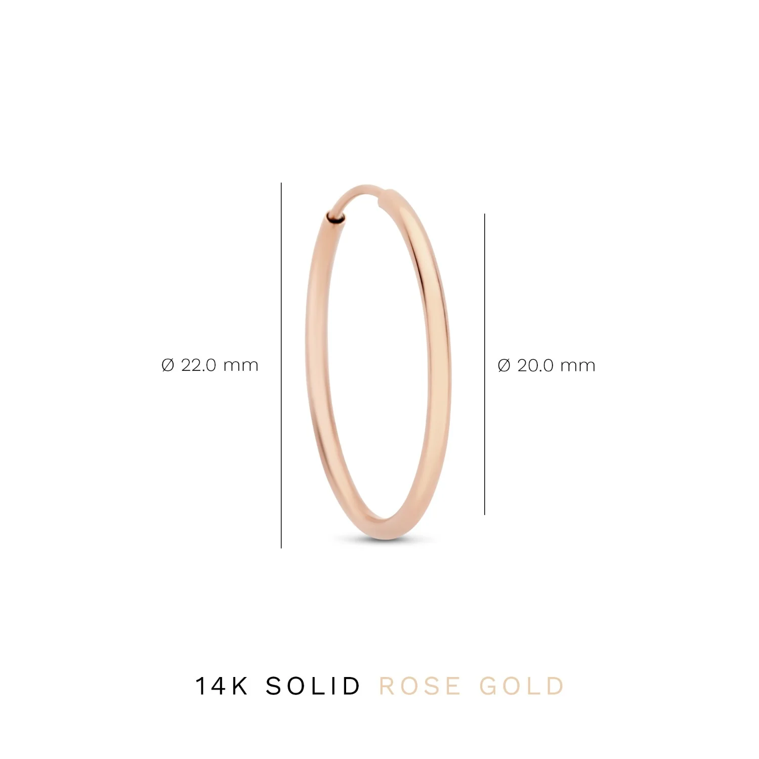 Isabel Bernard Cadeau d'Isabel 14 Carat Rosegold Earrings Set IB90077 - Image 7