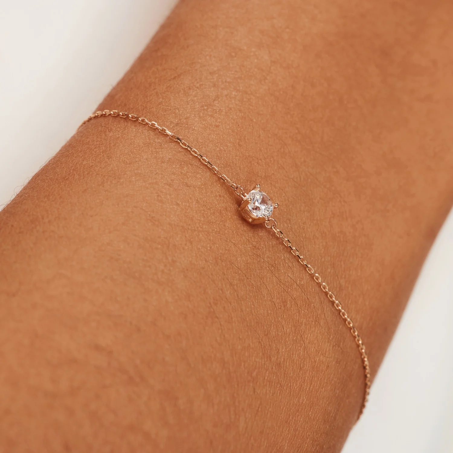 Isabel Bernard Cadeau d'Isabel 14 Carat Rosegold Necklace and Bracelet giftset IB90031 - Image 6