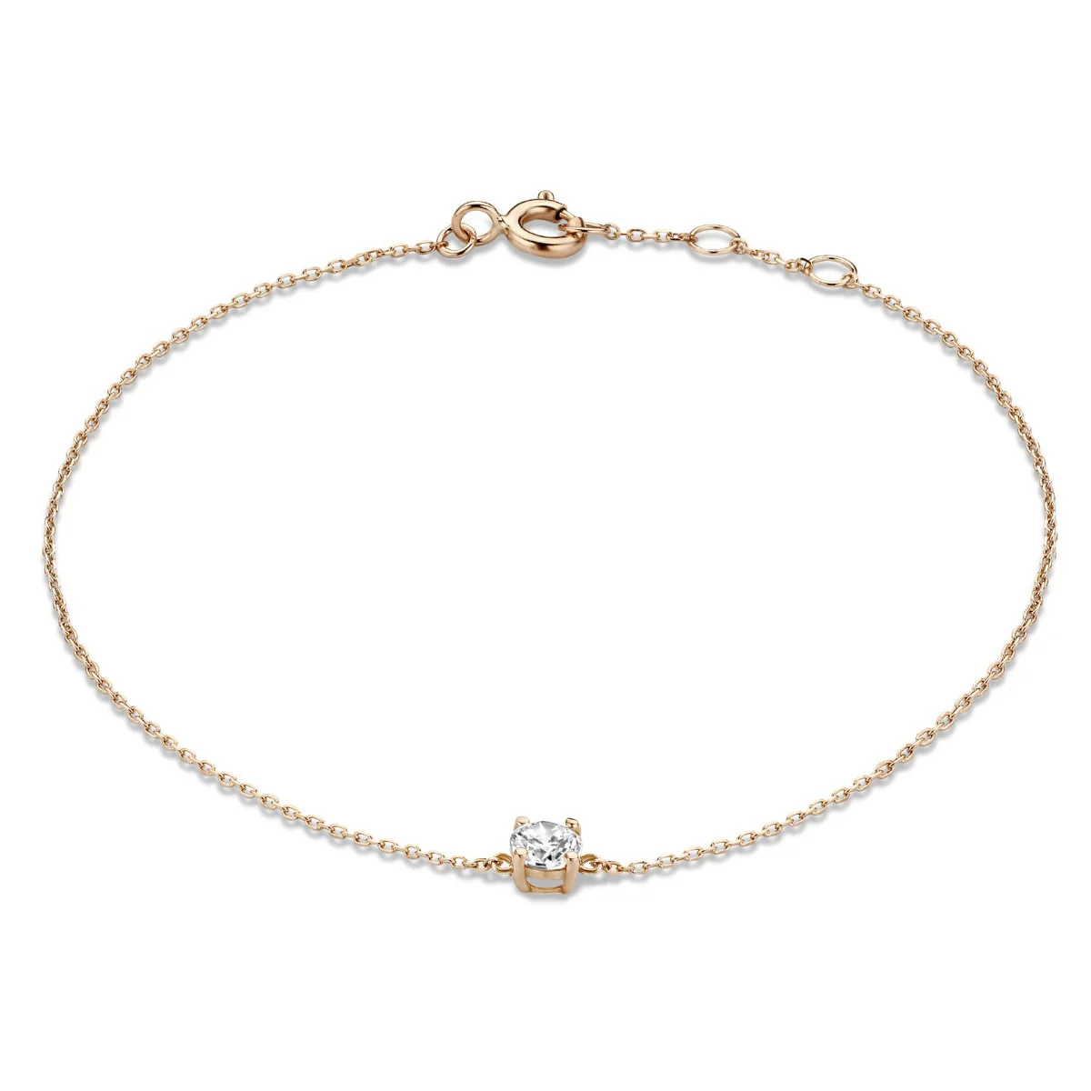 Isabel Bernard Cadeau d'Isabel 14 Carat Rosegold Necklace and Bracelet giftset IB90031 - Image 8
