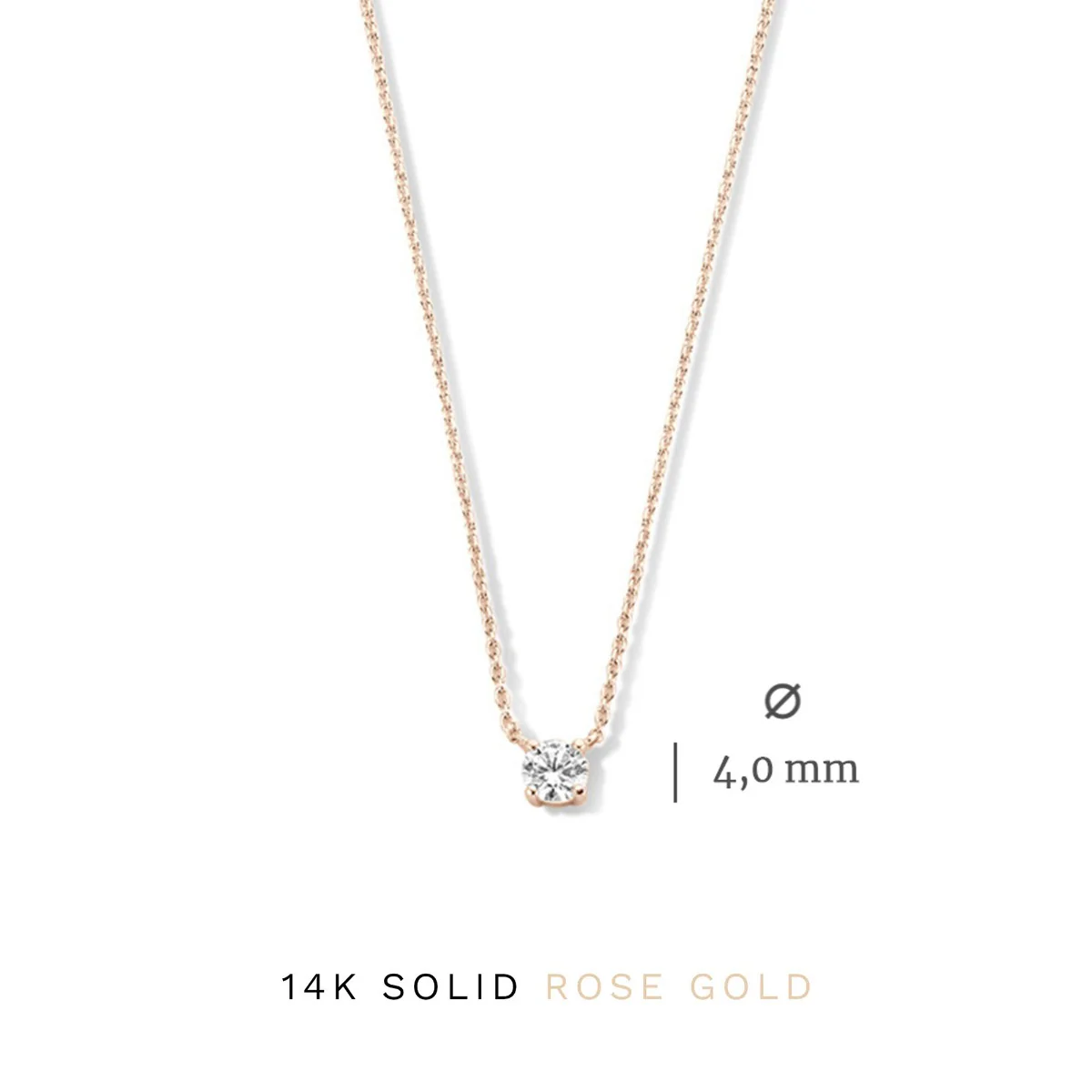 Isabel Bernard Cadeau d'Isabel 14 Carat Rosegold Necklace and Bracelet giftset IB90031 - Image 9